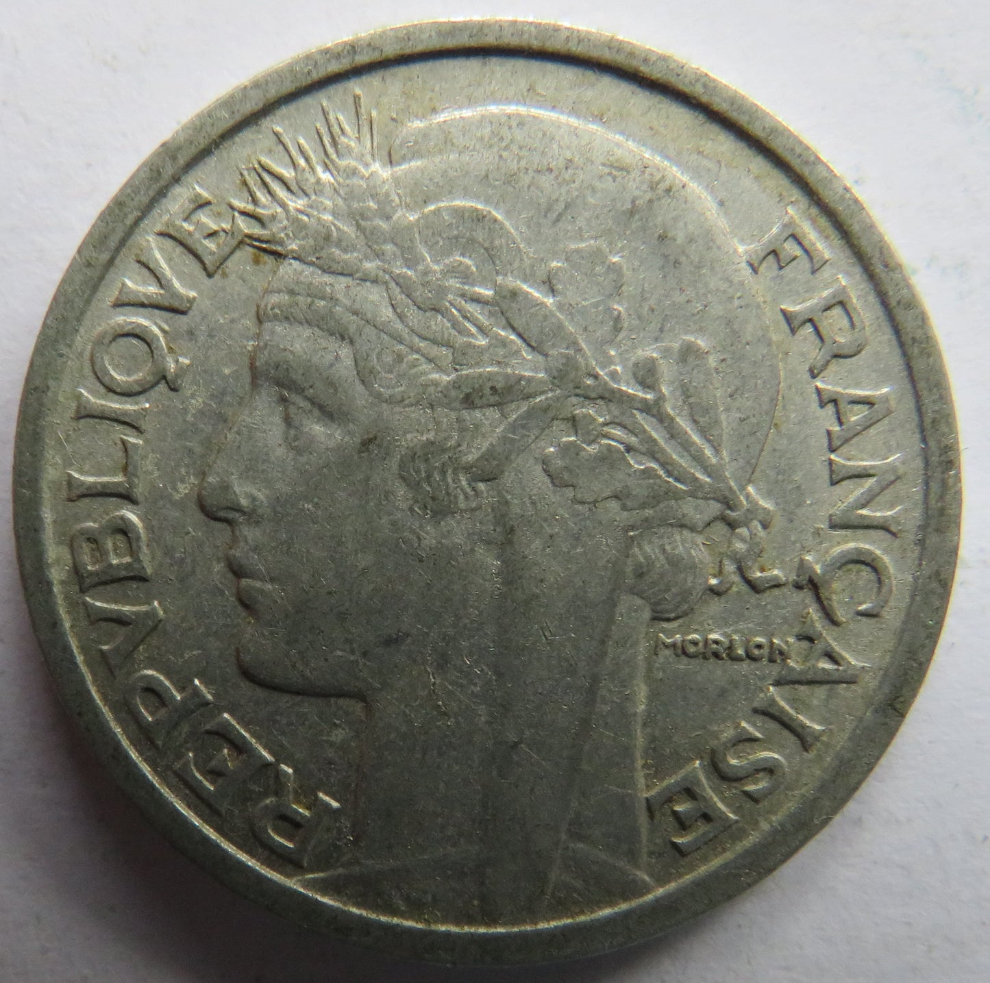 1947 France 2 Francs Coin