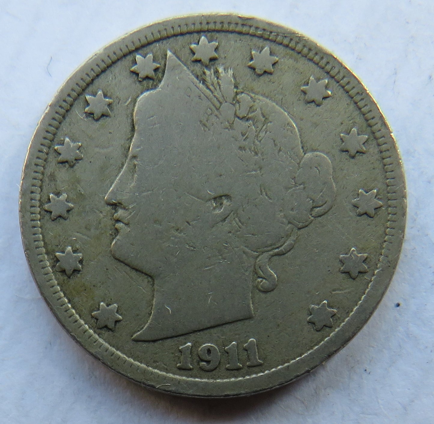 1911 USA Liberty Head Nickel Coin
