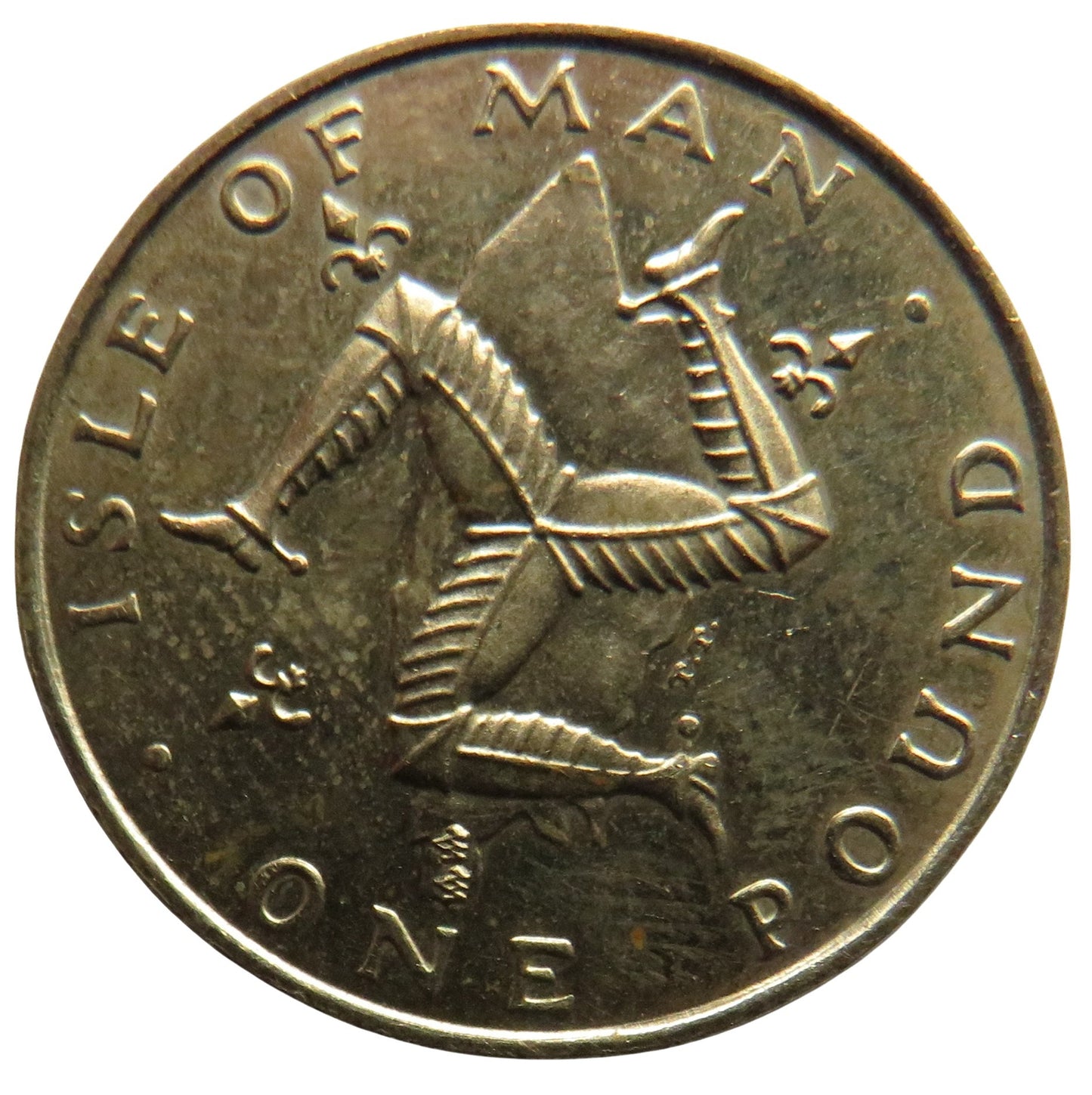 1980 Isle of Man £1 One Pound Coin