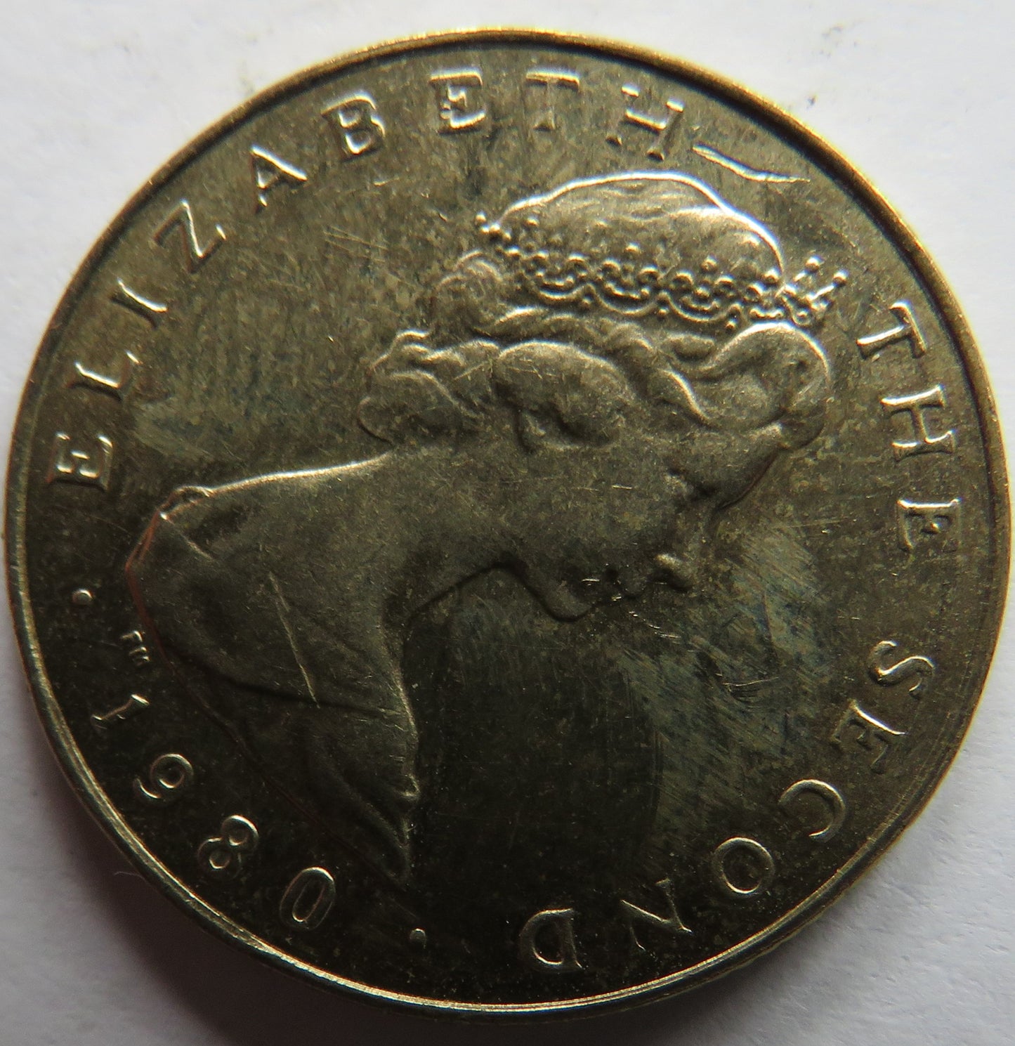 1980 Isle of Man £1 One Pound Coin