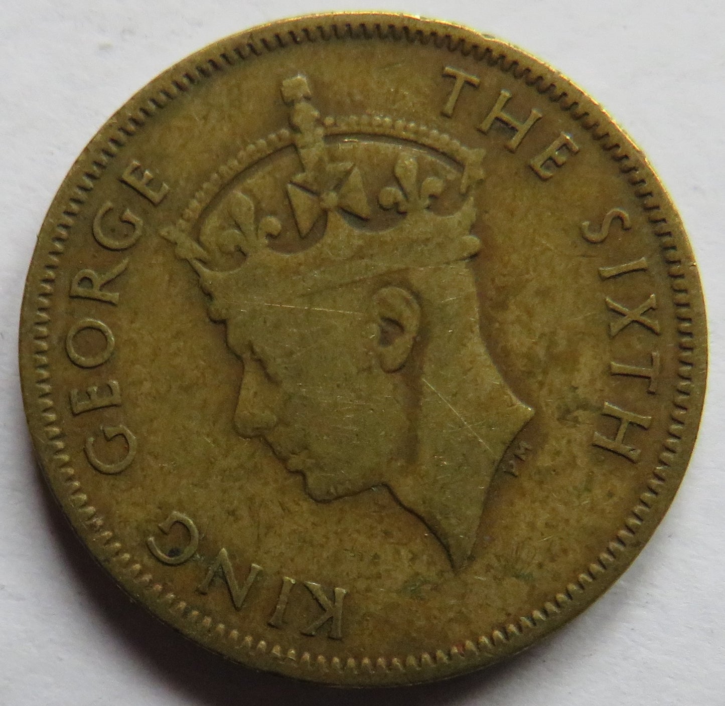 1950 King George VI British Honduras 5 Cents Coin