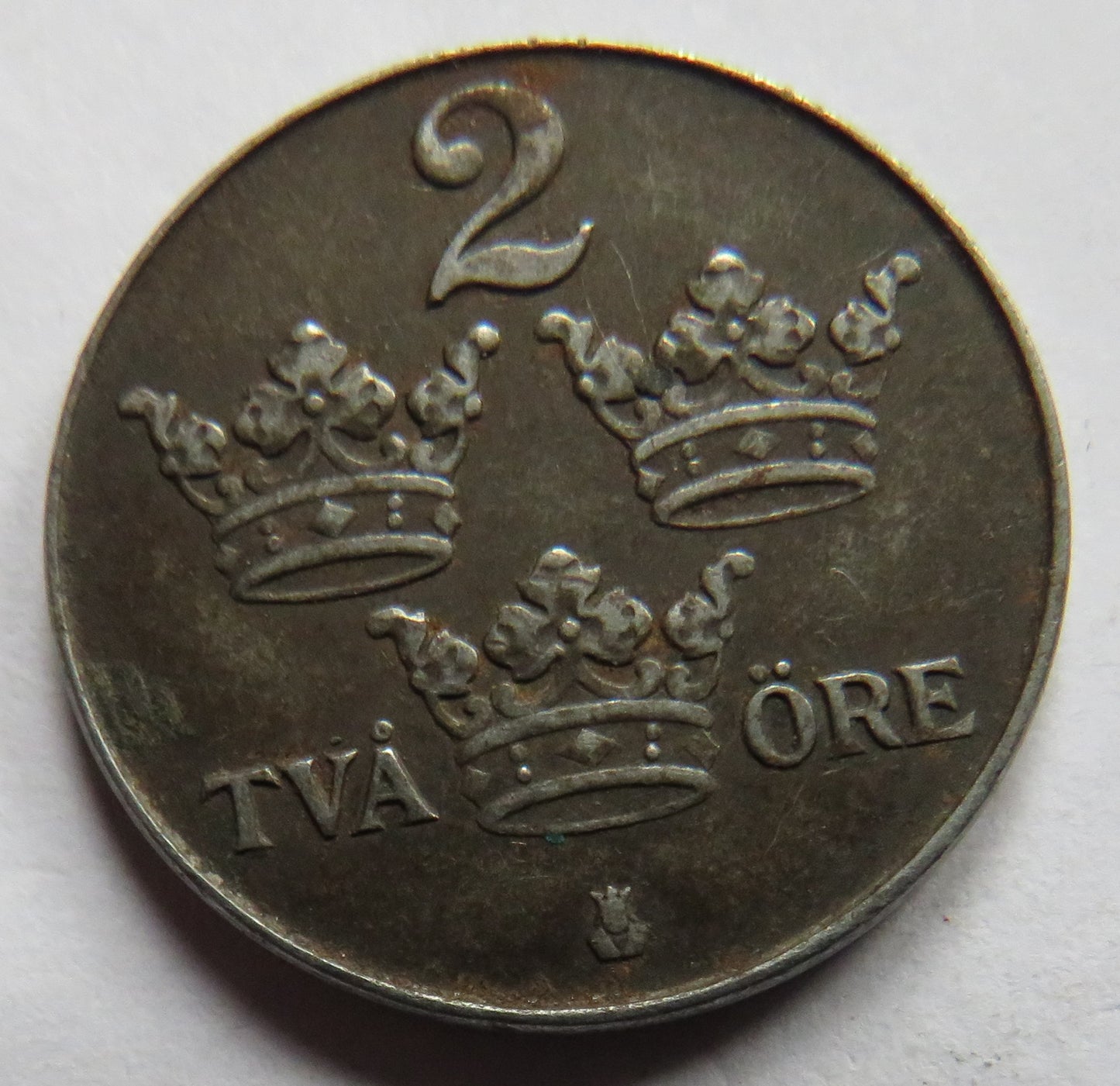 1950 Sweden 2 Öre / Ore Coin