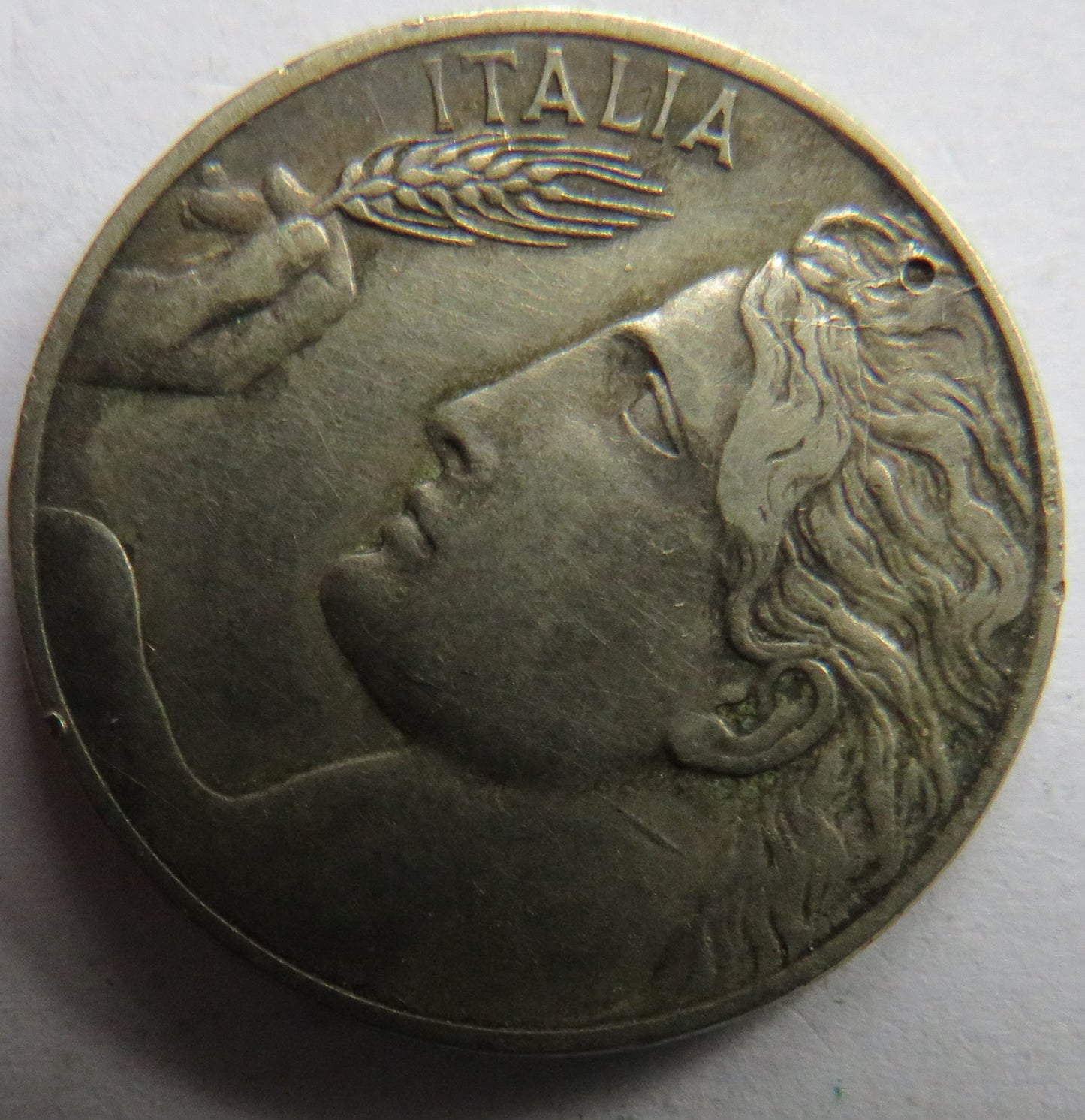 1913 Italy 20 Centesimi Coin