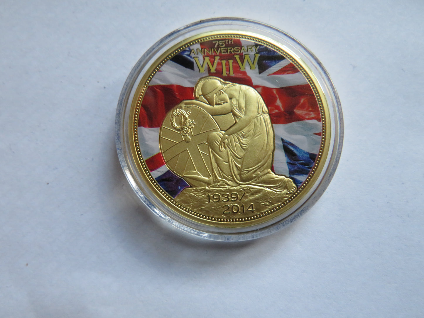 1939-2014 75th Anniversary of WWII Commemorative Coin Battle of the Bulge