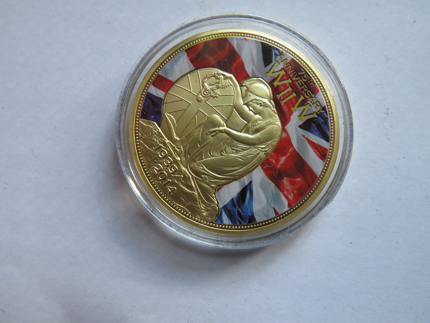 1939-2014 75th Anniversary of WWII Commemorative Coin Battle of the River Plate