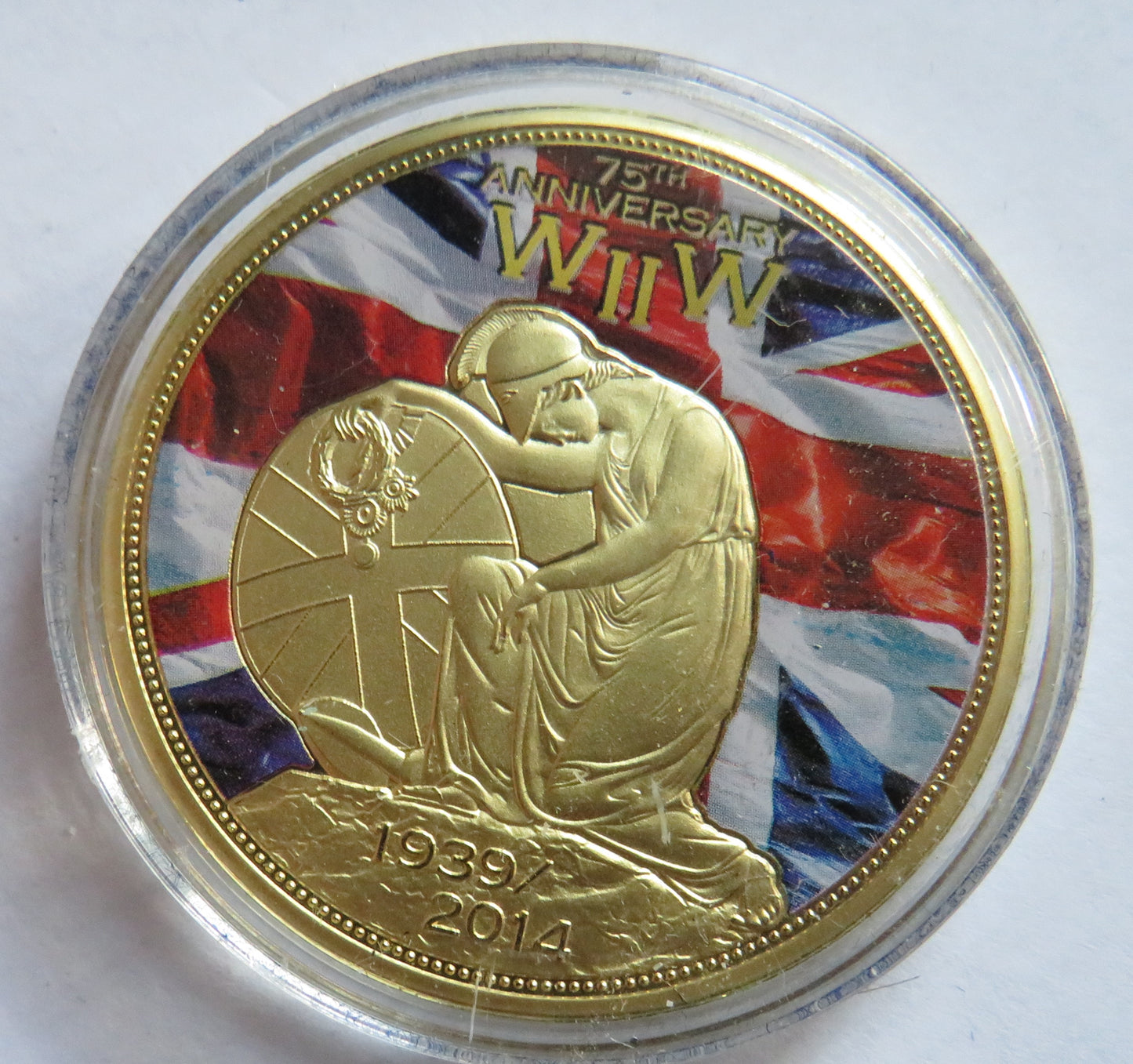 1939-2014 75th Anniversary of WWII Commemorative Coin VE Day
