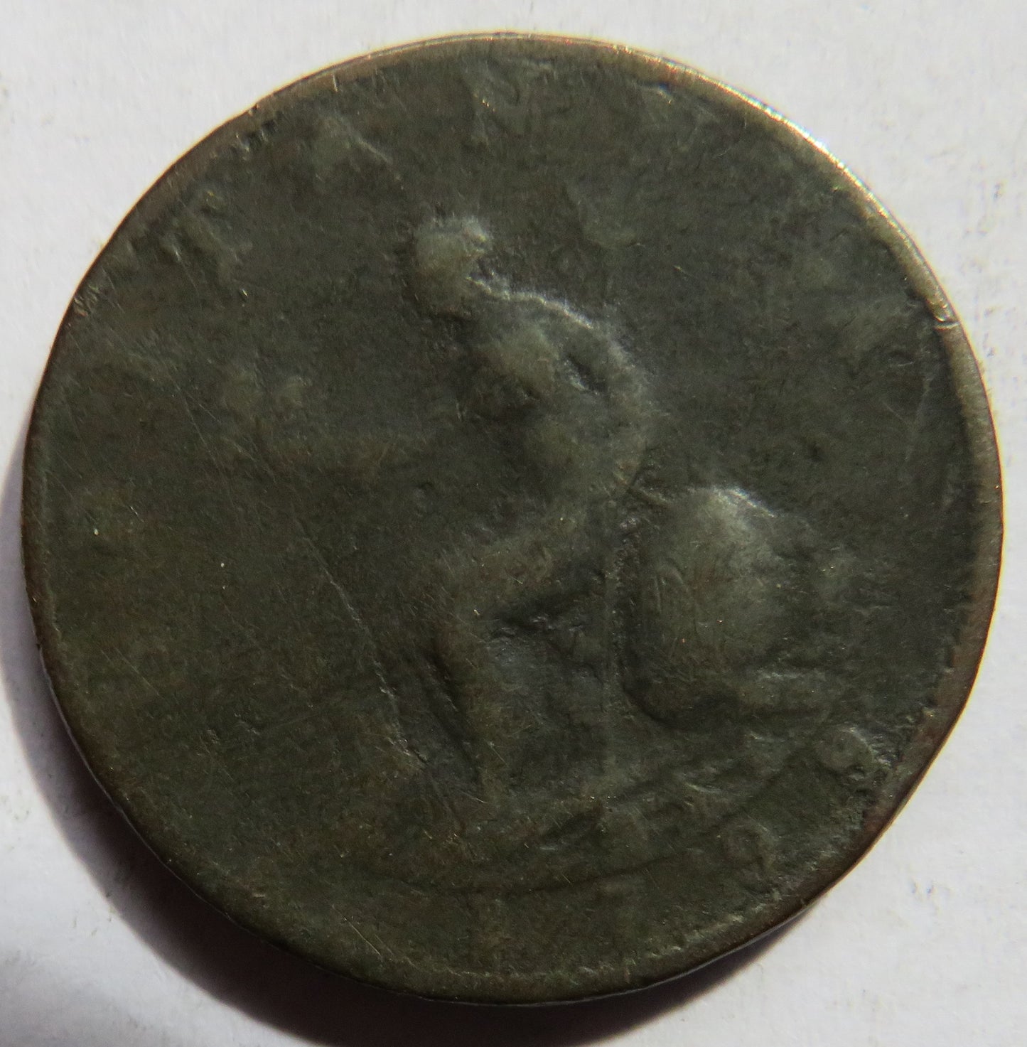 1799 King George III Halfpenny Coin - Great Britain
