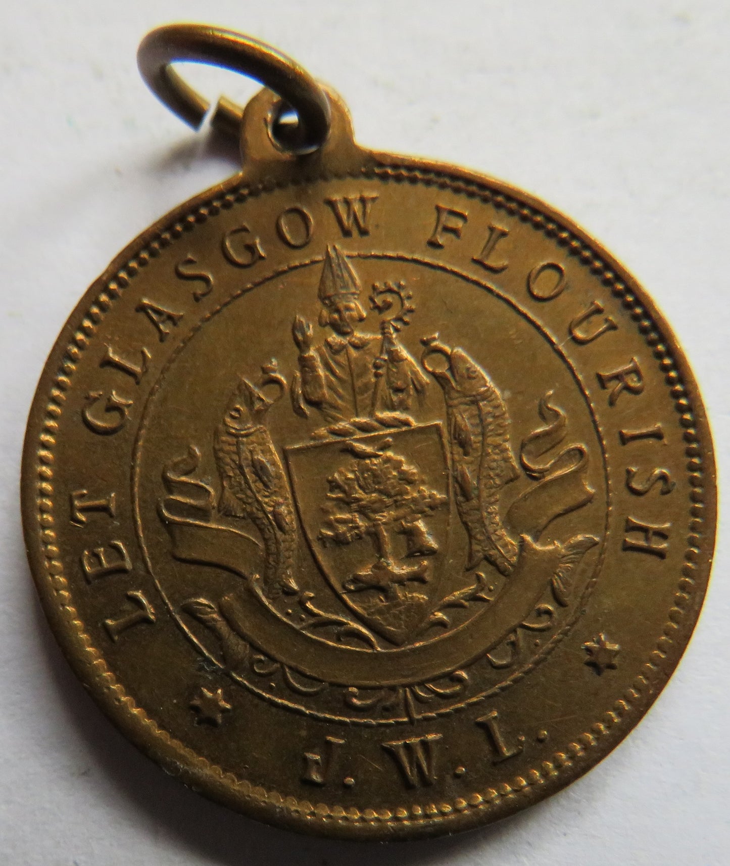 1901 Glasgow Exhibition Medal - Let Glasgow Flourish High Grade