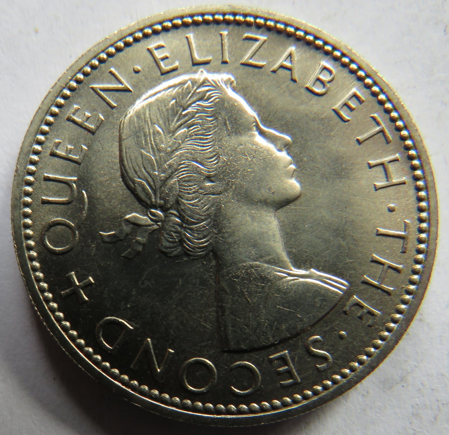 1965 New Zealand One Florin Coin Uncirculated