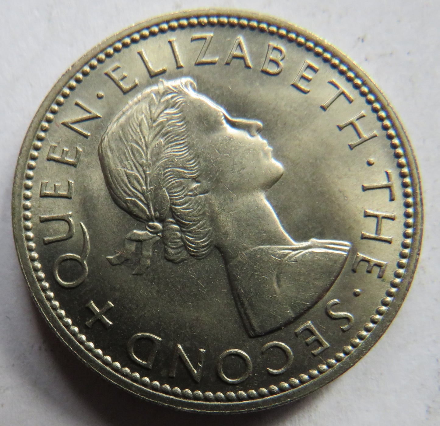 1965 New Zealand One Florin Coin Uncirculated