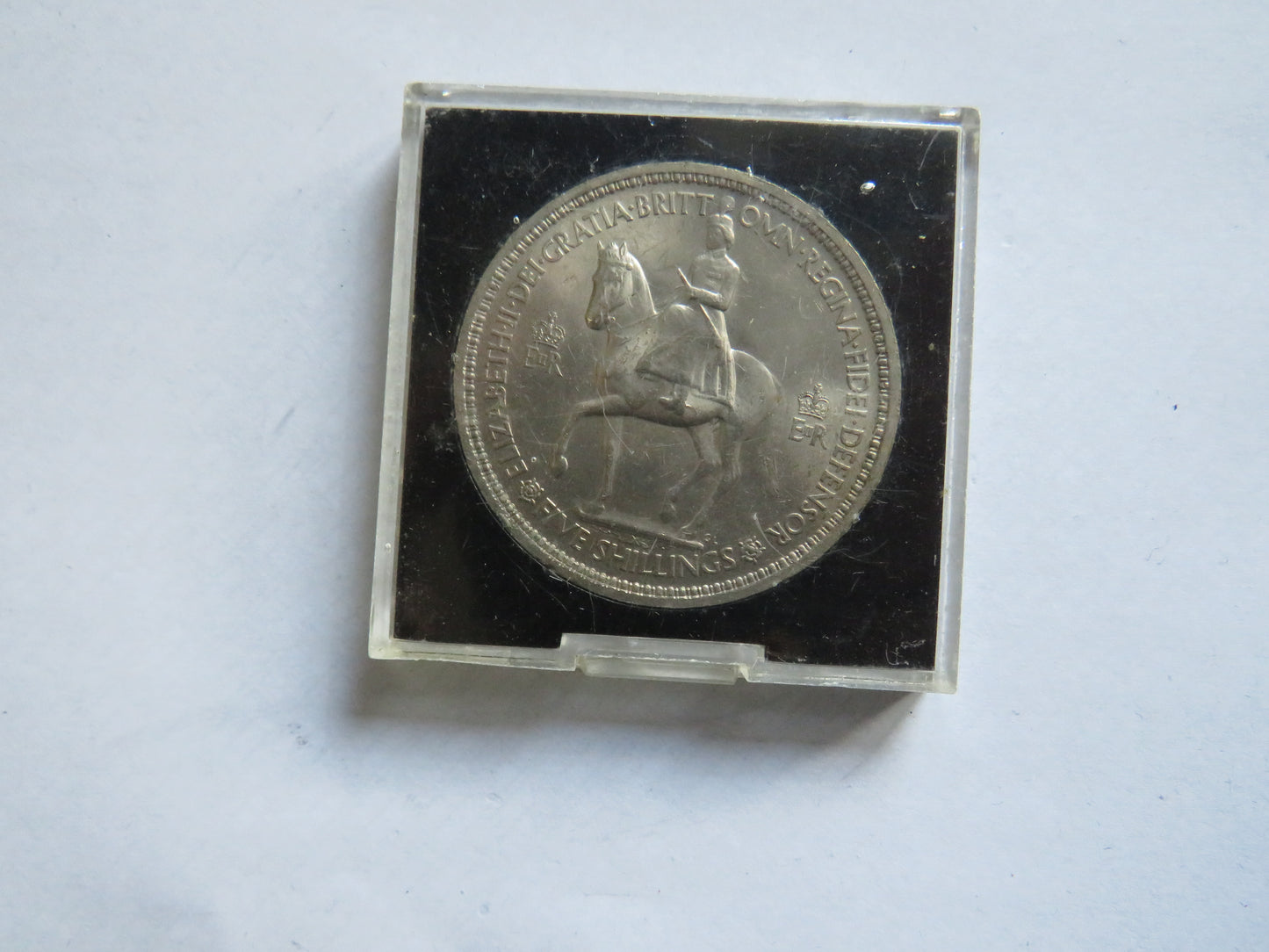 1953 Queen Elizabeth II Coronation Crown Cased Coin