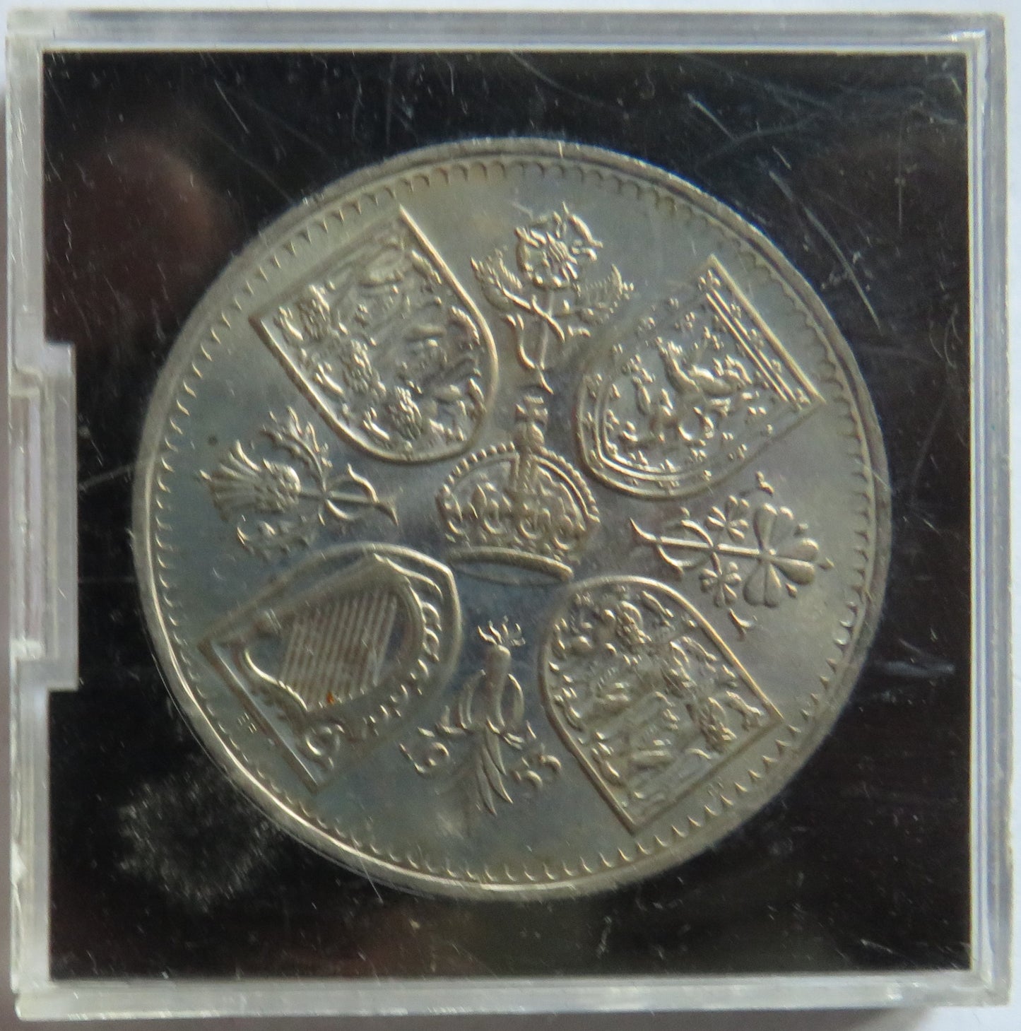 1953 Queen Elizabeth II Coronation Crown Cased Coin