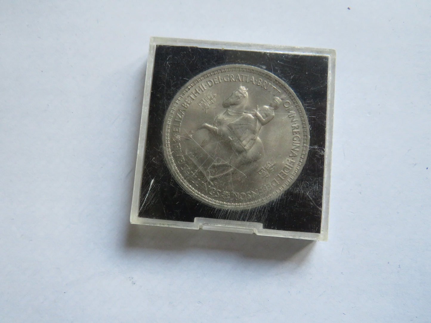 1953 Queen Elizabeth II Coronation Crown Cased Coin