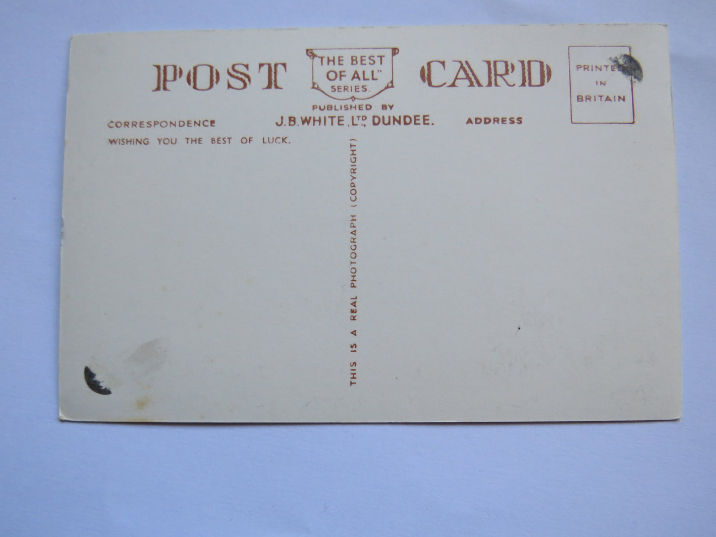 Vintage Postcard of Balmoral Castle