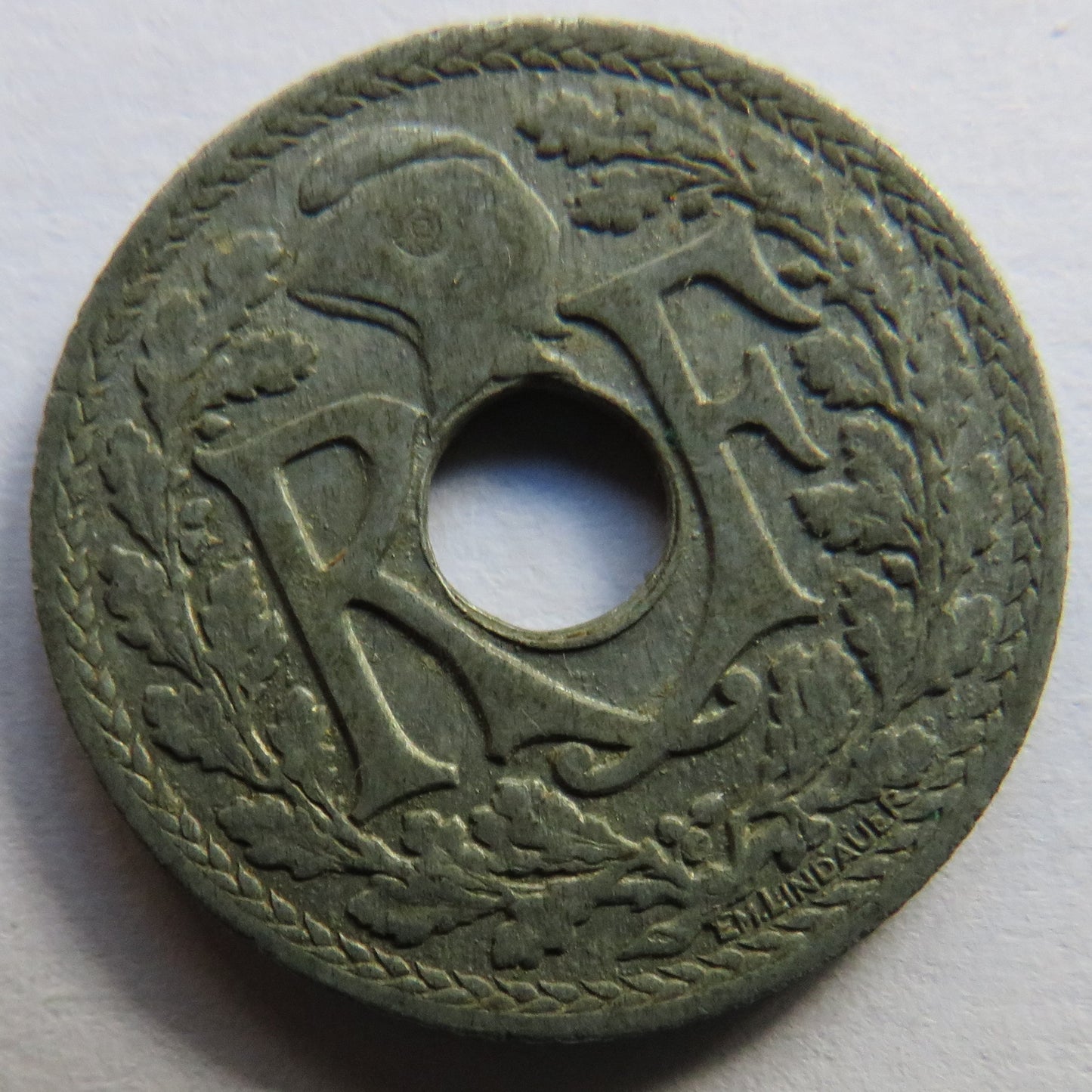 1941 France 10 Centimes Coin