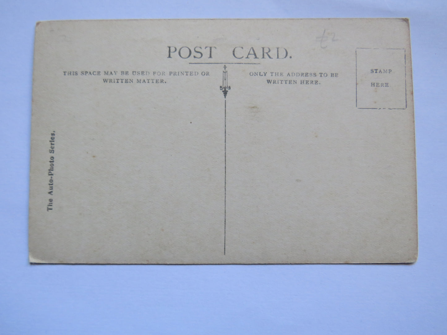 Vintage Postcard of London Bridge- The Auto Photo Series