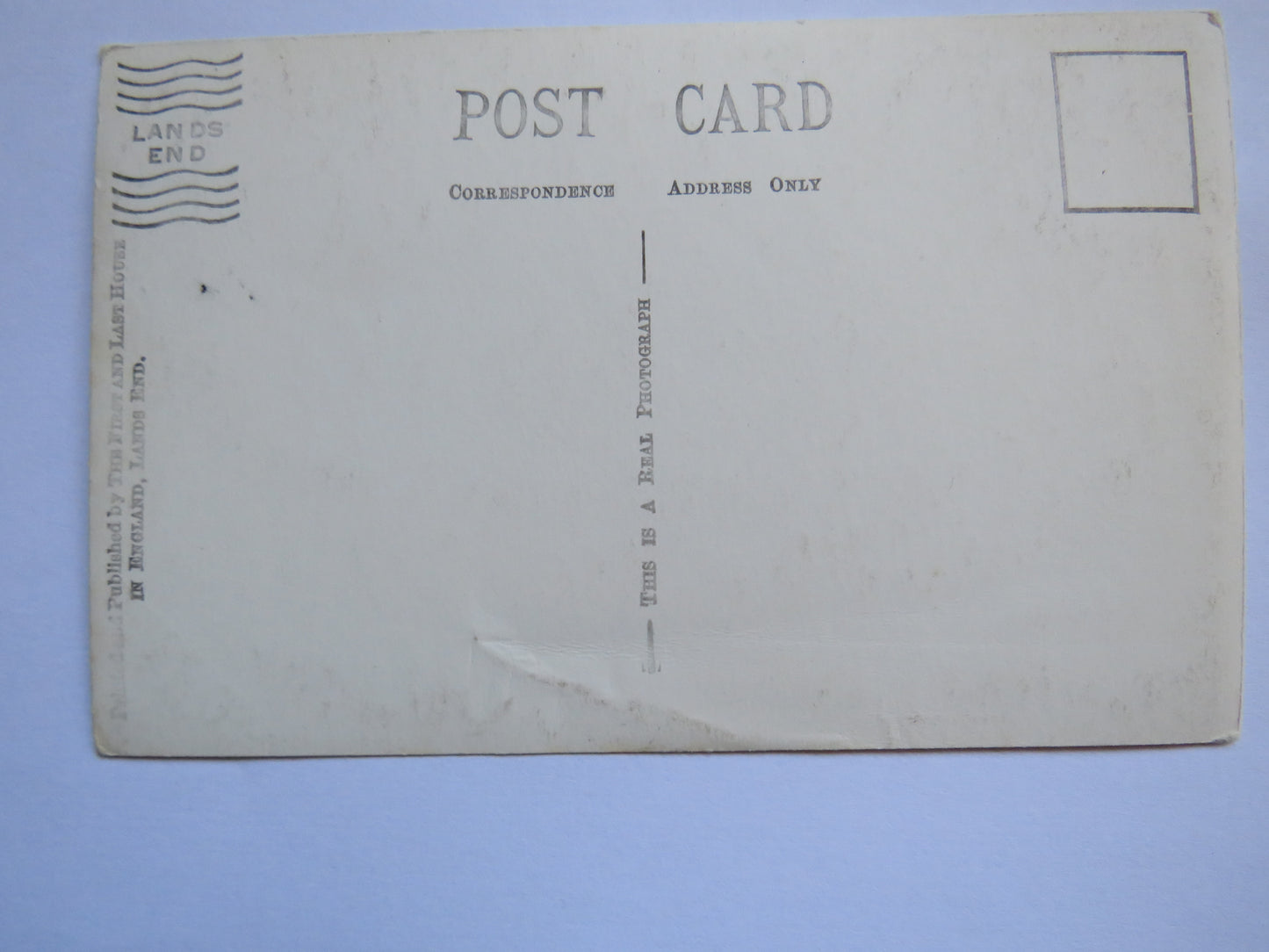 Vintage Postcard of Dr Syntax, Lands End