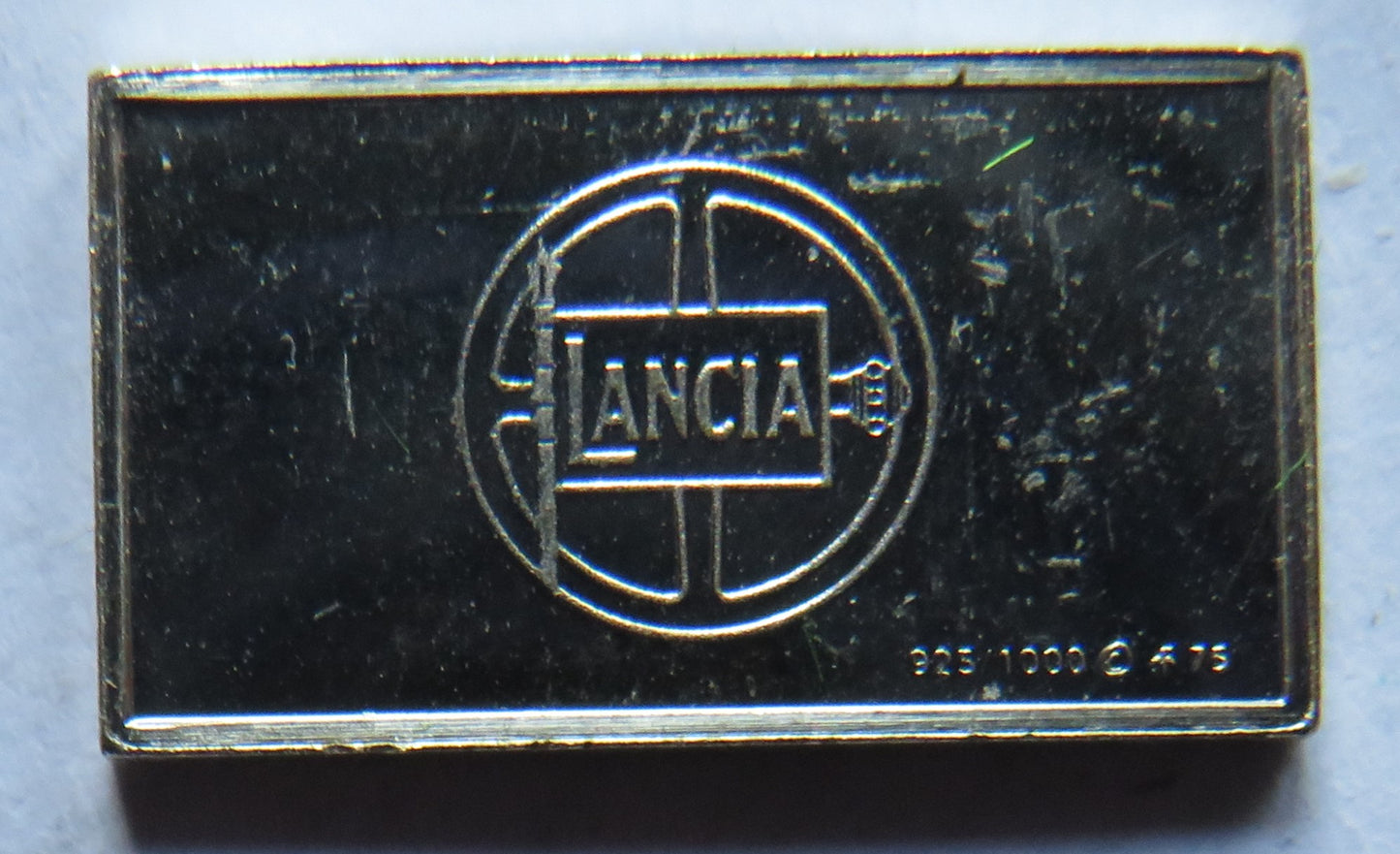 Small Sterling Silver Ingot Classic Cars 1924 Lancia By John Pinches