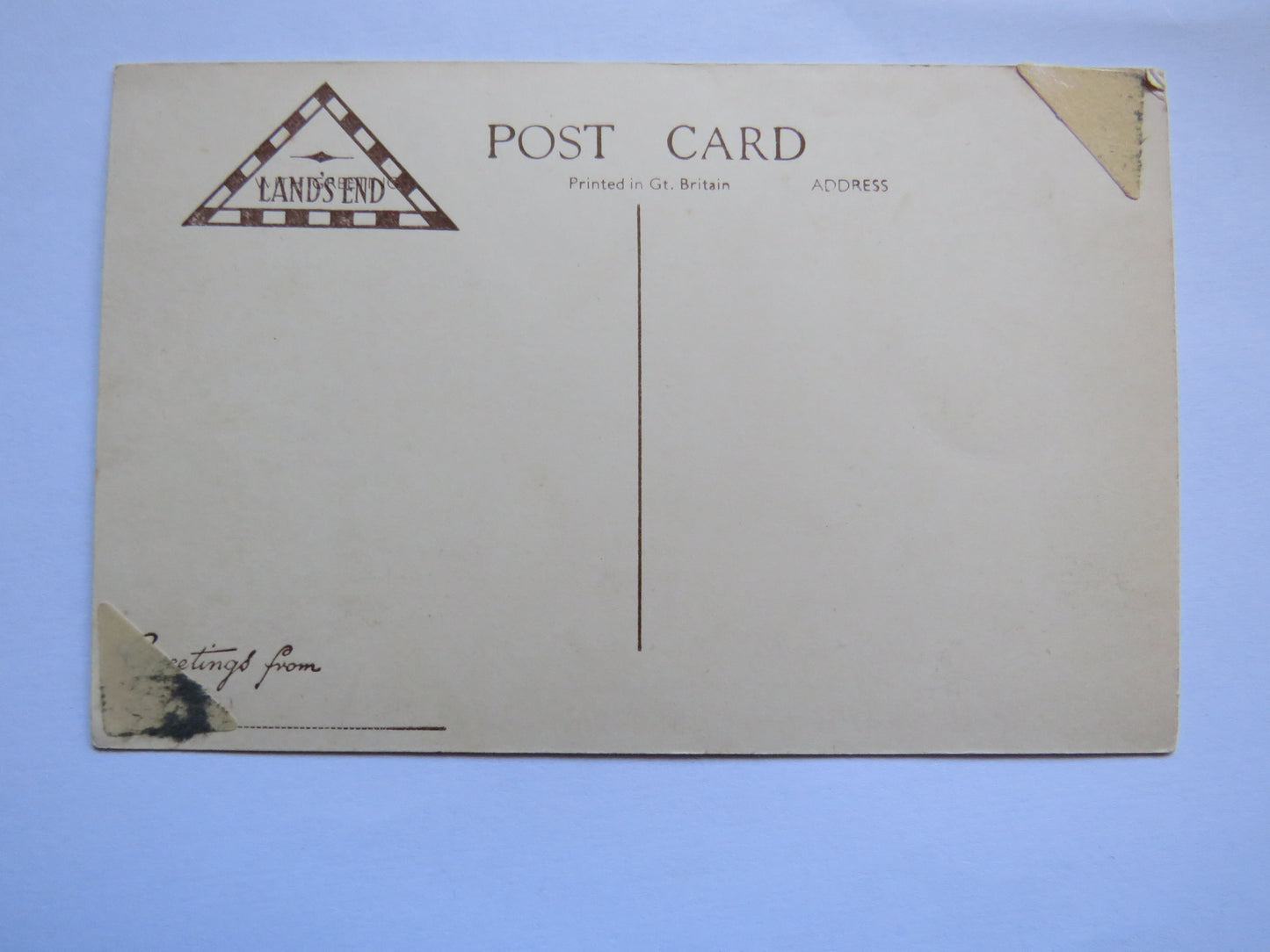 Vintage Postcard of Longships Lighthouse, Lands End