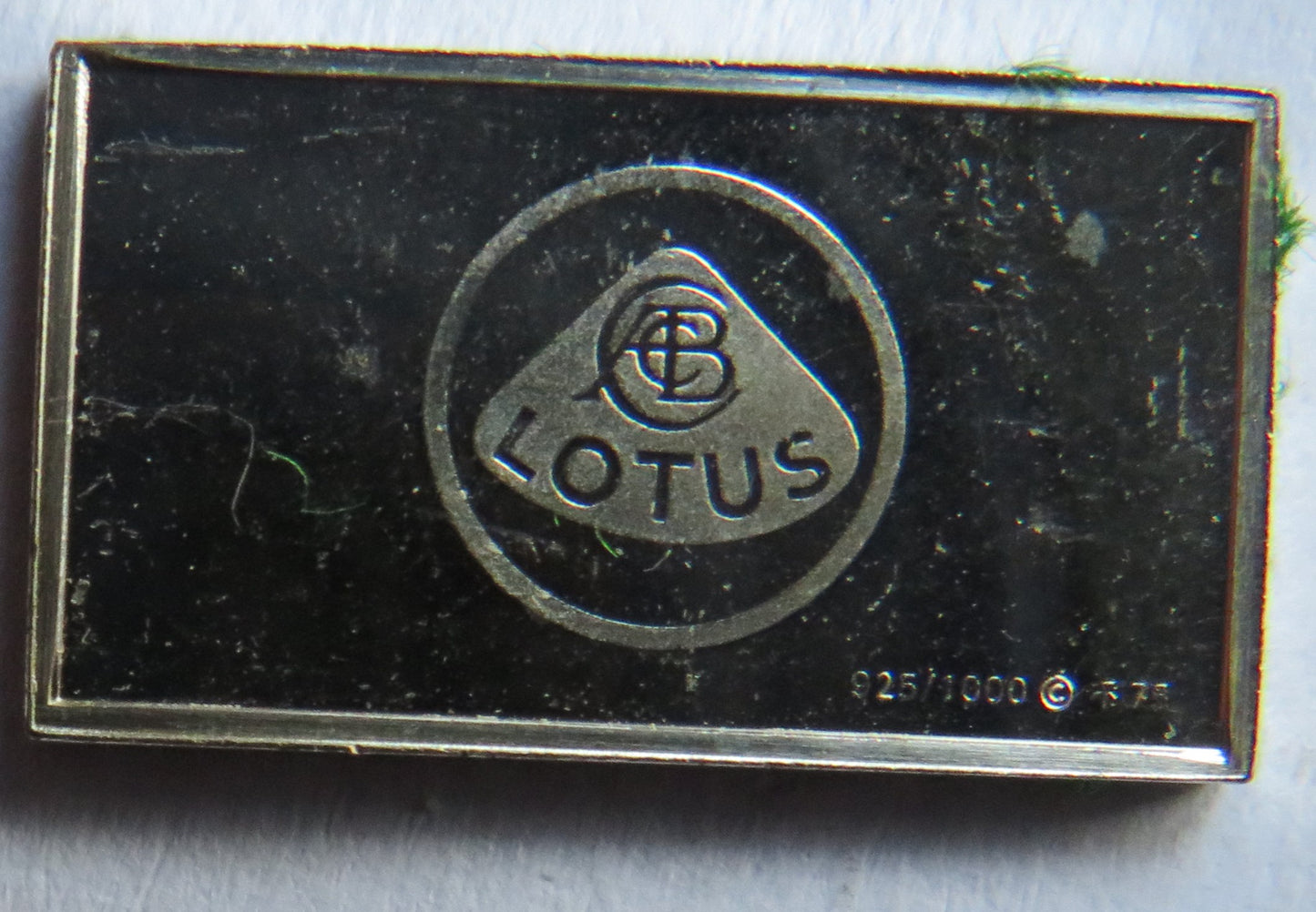 Small Sterling Silver Ingot Classic Cars 1958 Lotus By John Pinches