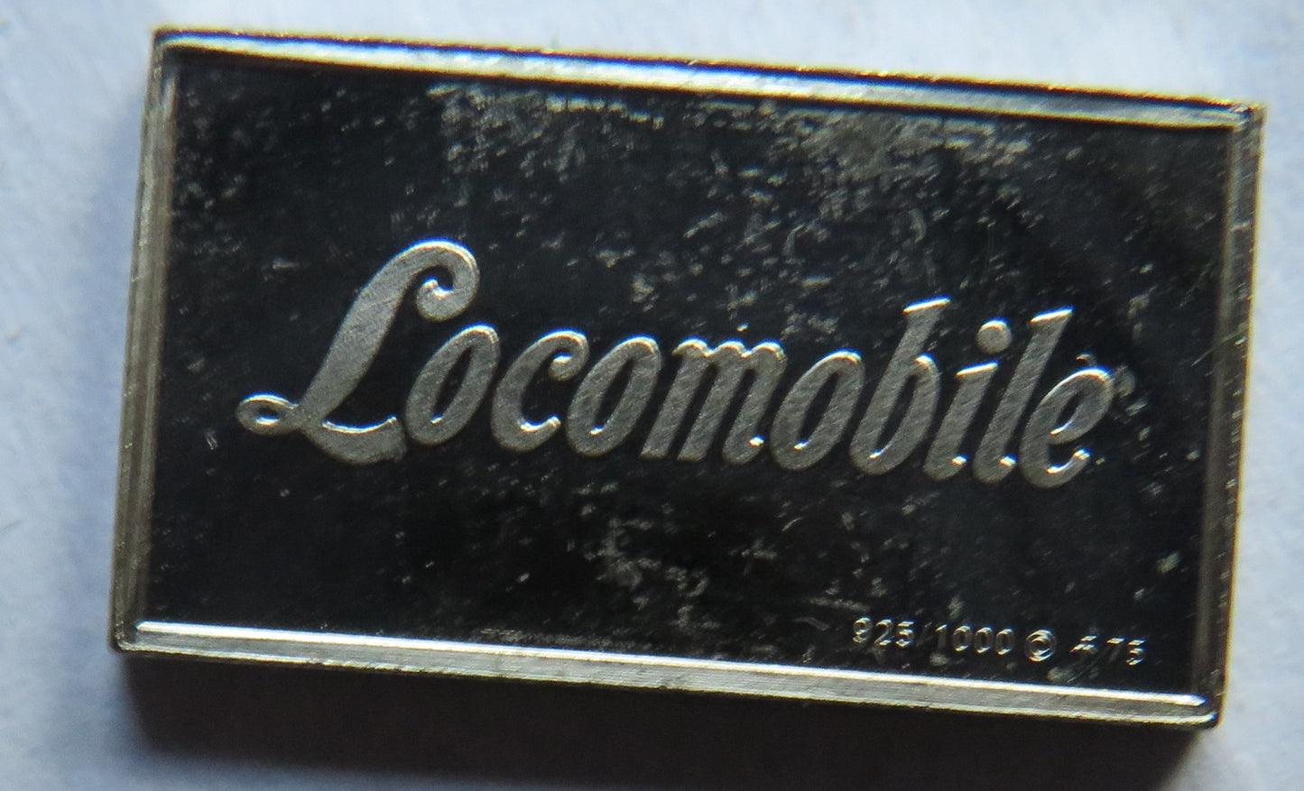 Small Sterling Silver Ingot Classic Cars 1913 Locomobile By John Pinches