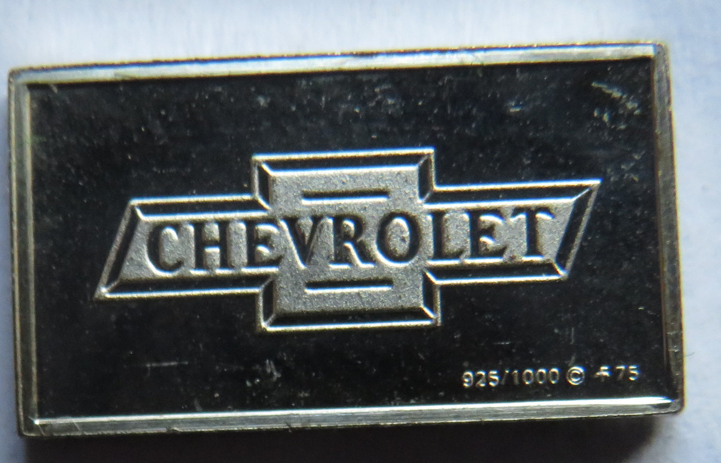 Small Sterling Silver Ingot Classic Cars 1929 Chevrolet By John Pinches