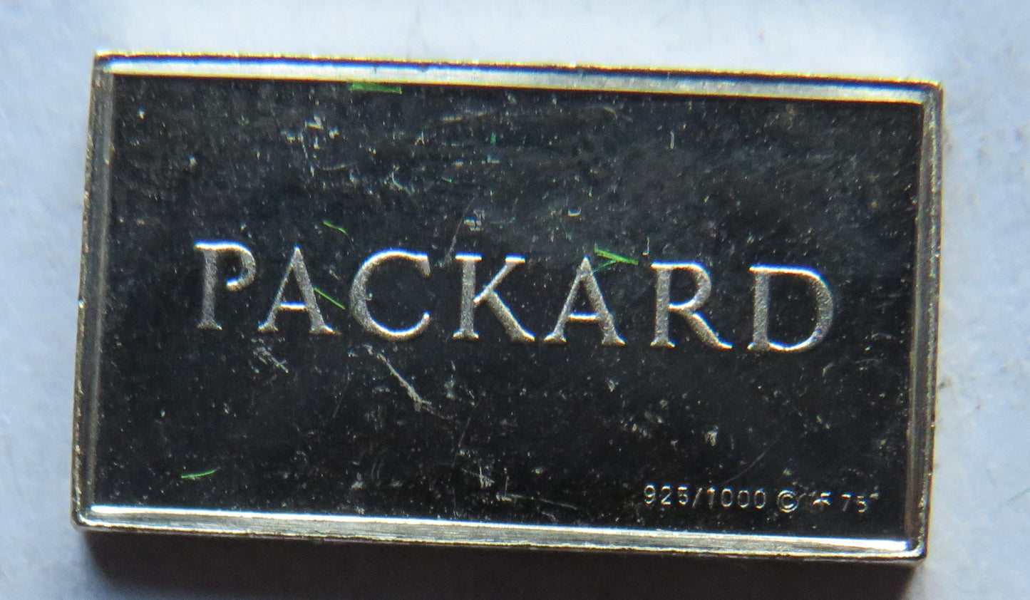 Small Sterling Silver Ingot Classic Cars 1899 Packard By John Pinches