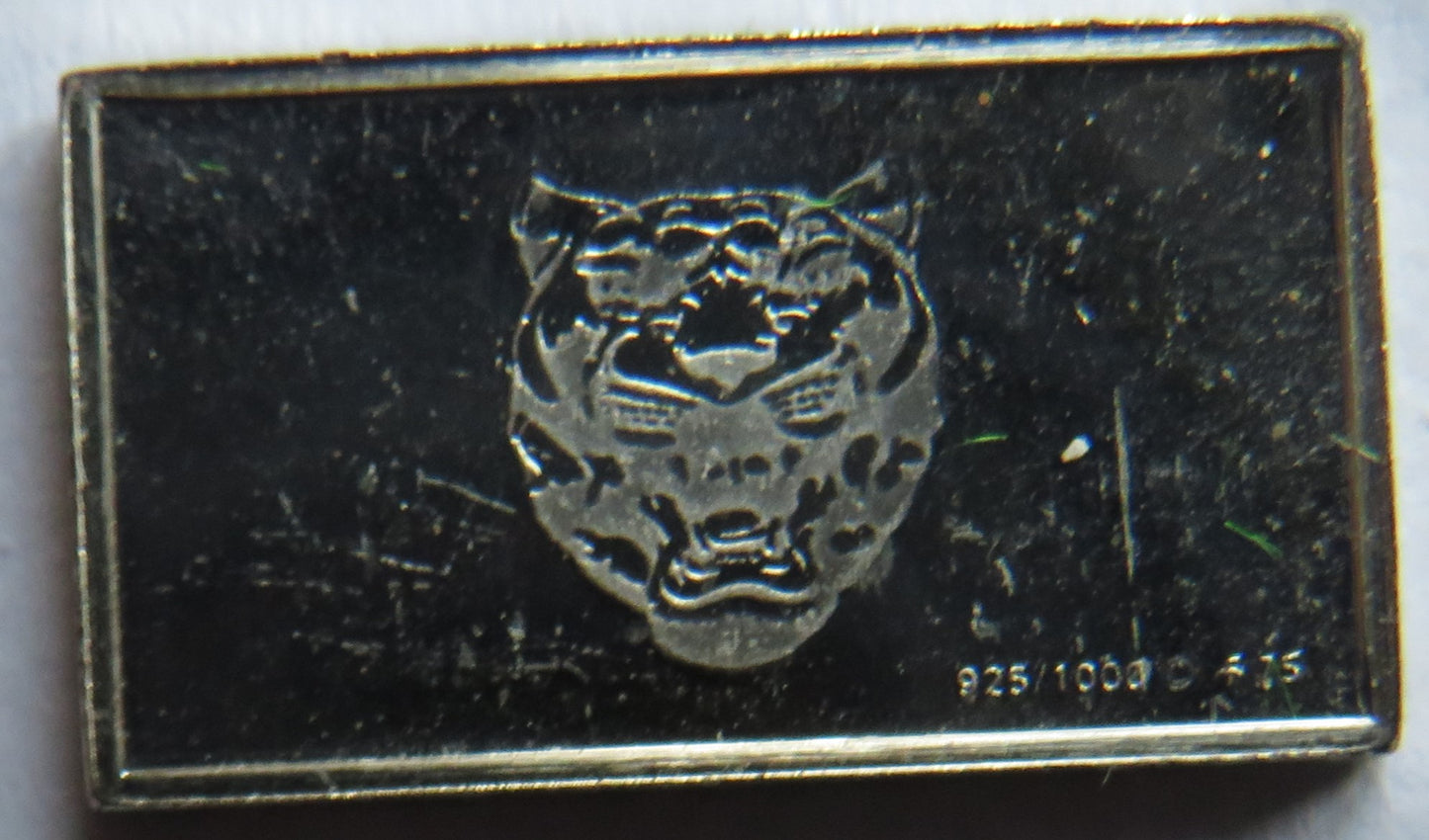 Small Sterling Silver Ingot Classic Cars 1974 Jaguar By John Pinches