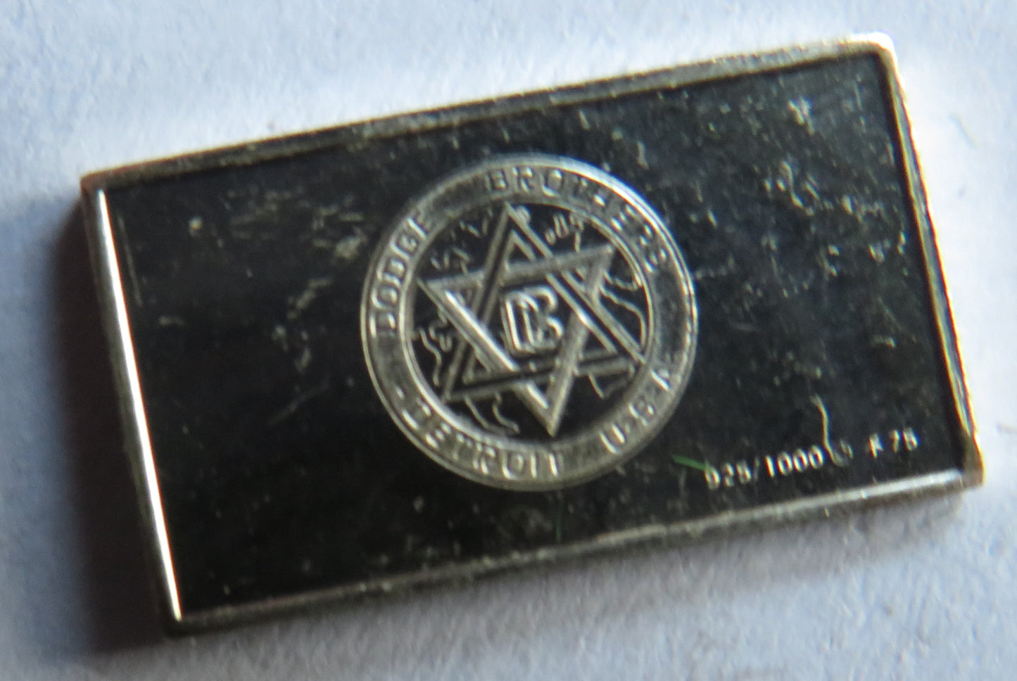 Small Sterling Silver Ingot Classic Cars 1916 Dodge By John Pinches