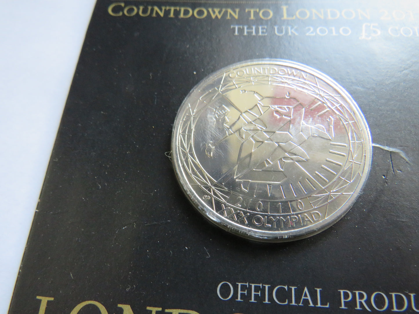 Countdown To London 2012 The UK 2010 £5 Coin