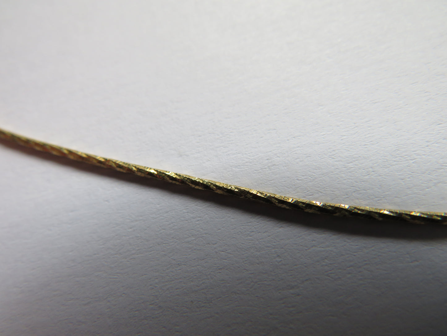 Ladies Gold Plated Sterling Silver Necklace