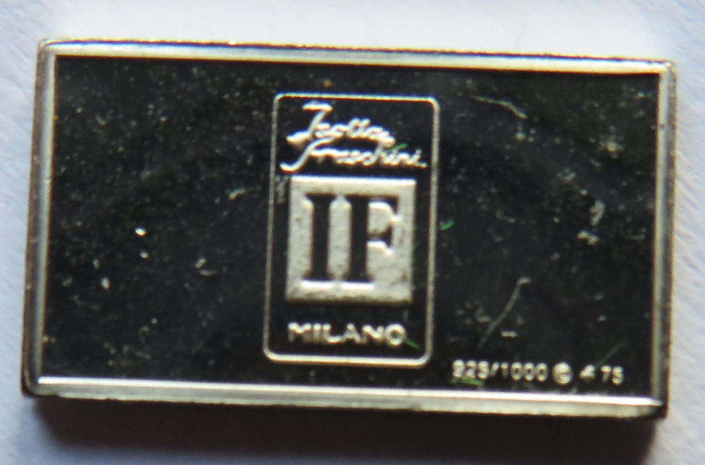 Small Sterling Silver Ingot Classic Cars 1930 Isotta Fraschini By John Pinches