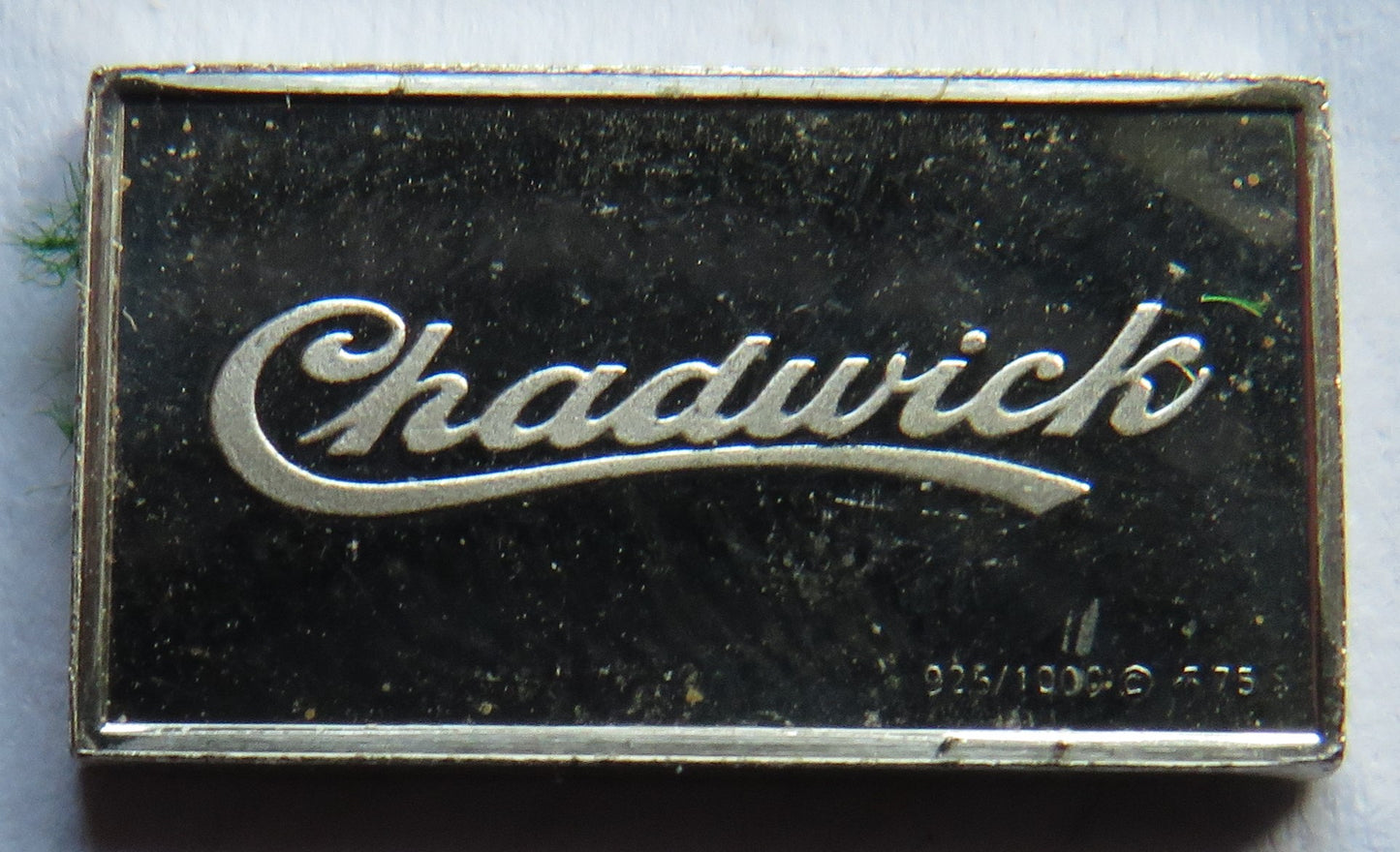 Small Sterling Silver Ingot Classic Cars 1910 Chadwick By John Pinches