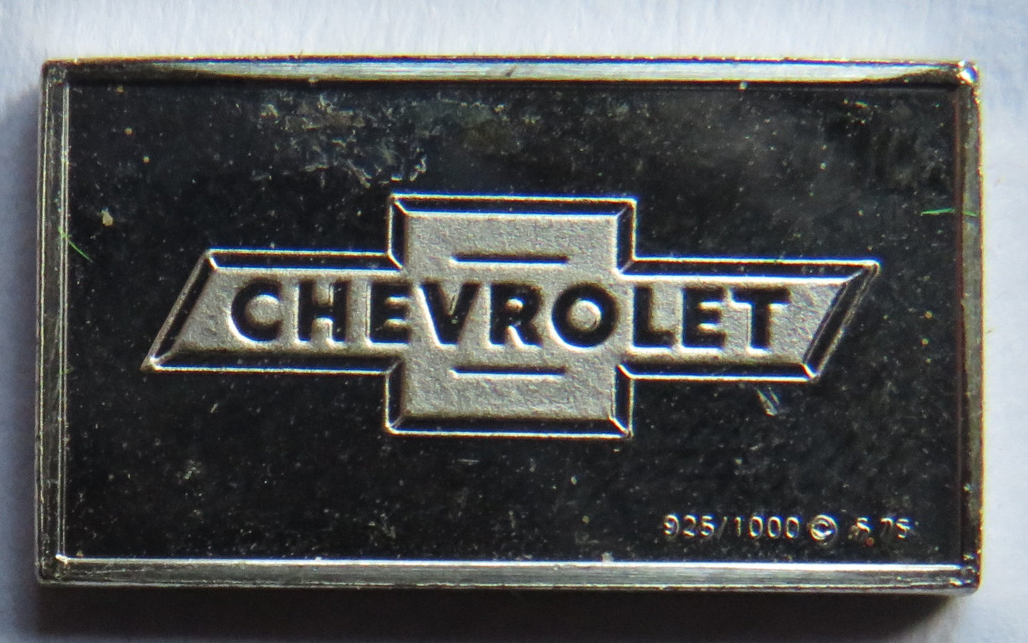 Small Sterling Silver Ingot Classic Cars 1923 Chevrolet By John Pinches