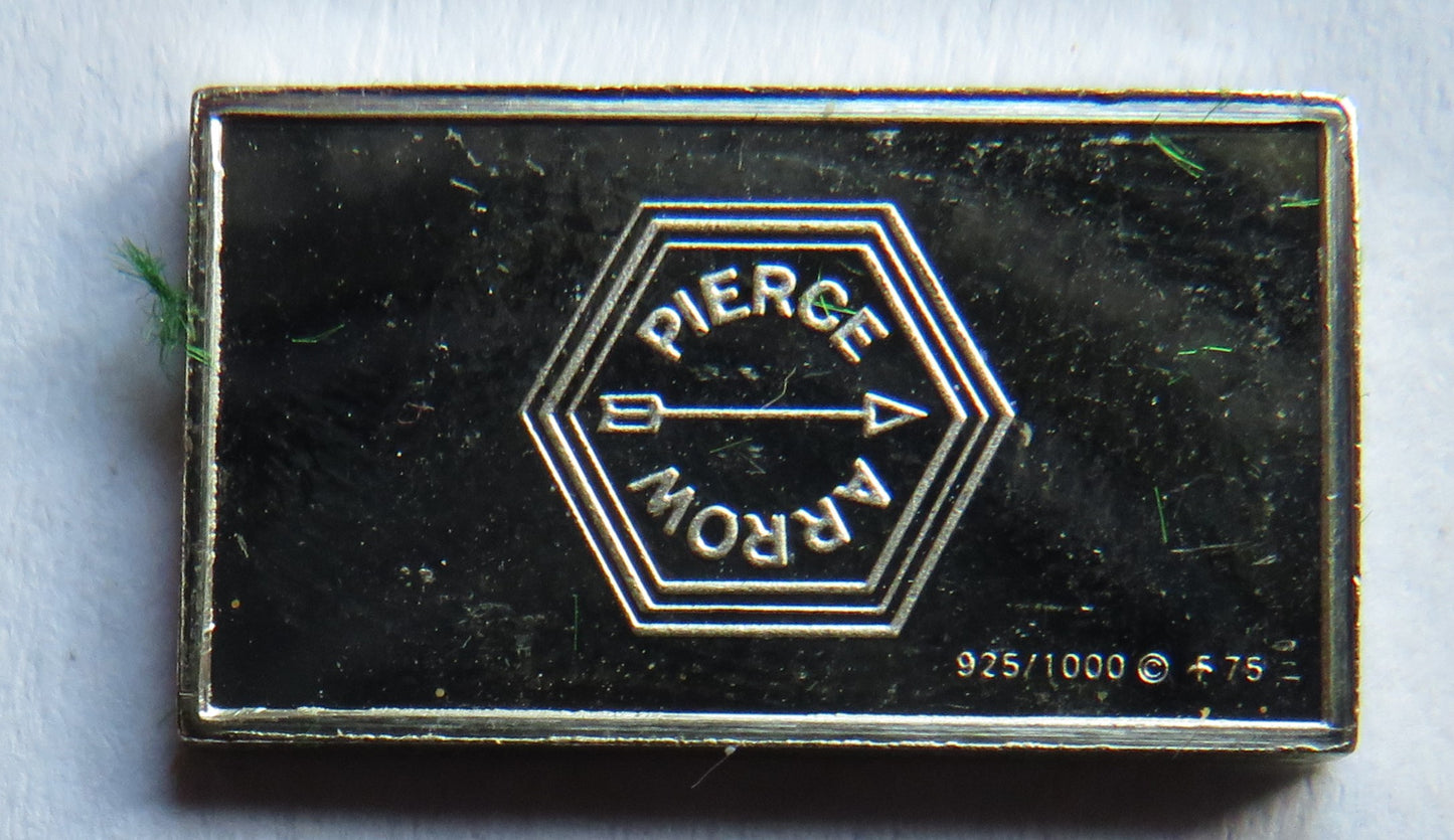 Small Sterling Silver Ingot Classic Cars 1917 Pierce-Arrow By John Pinches