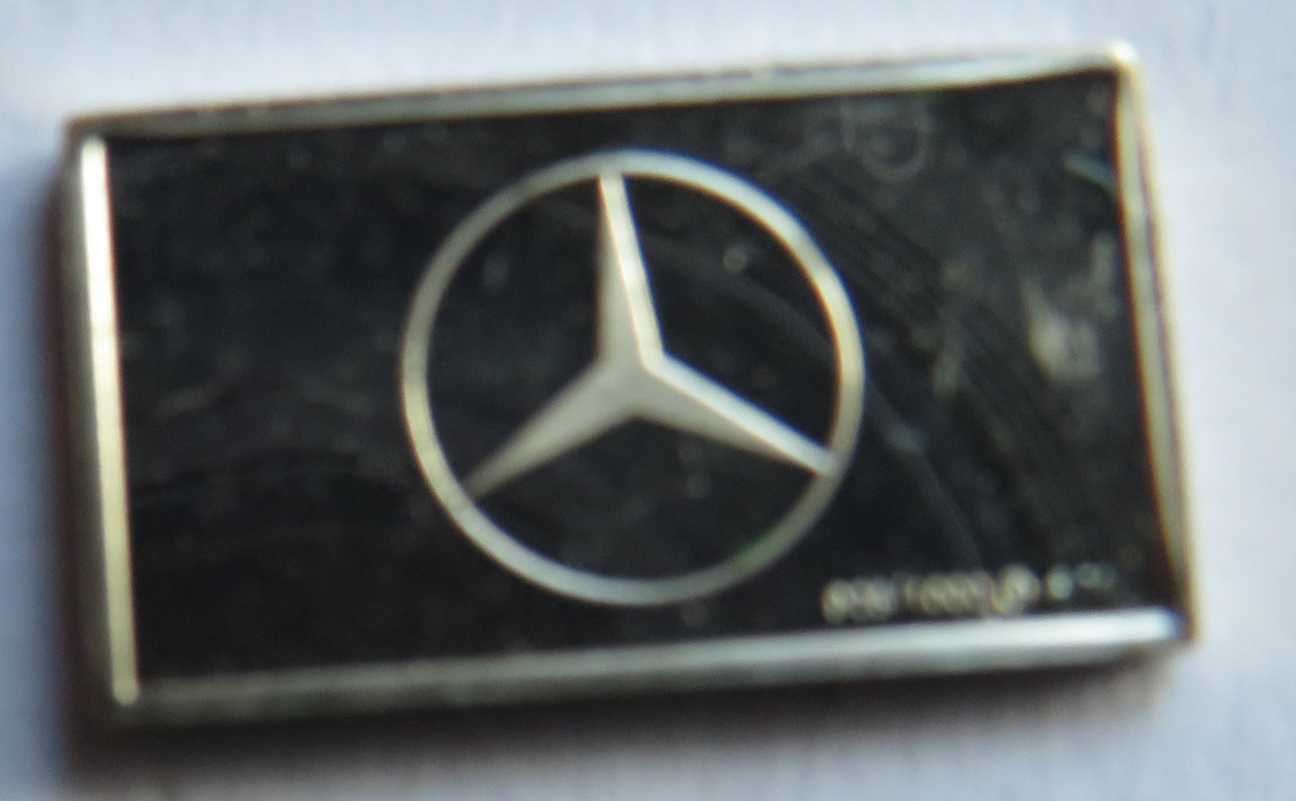 Small Sterling Silver Ingot Classic Cars 1954 Mercedes-Benz By John Pinches