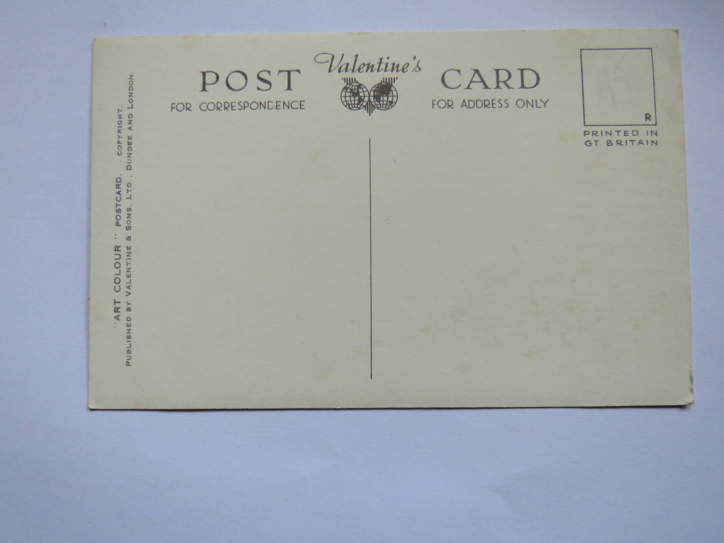 Vintage Postcard of The Palace of Holyroodhouse, Edinburgh