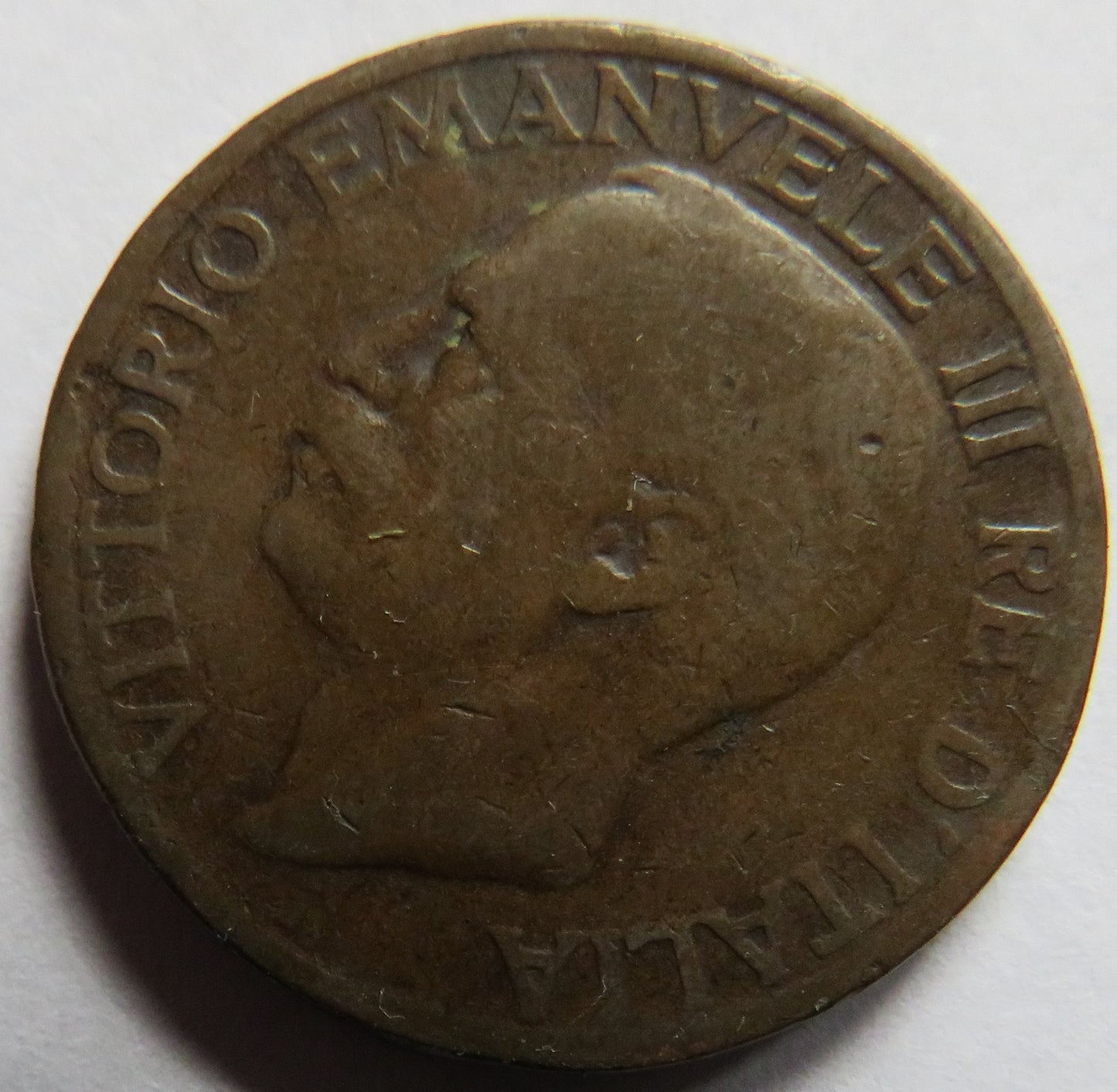 1922 Italy 10 Centesimi Coin