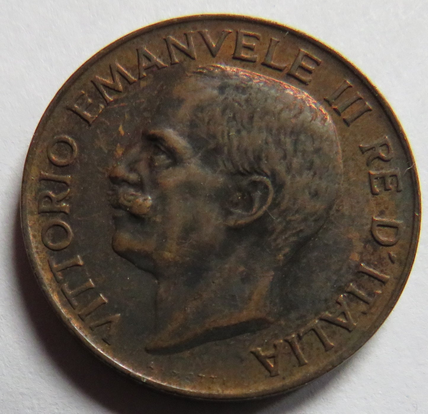 1922 Italy 5 Centesimi Coin In High Grade