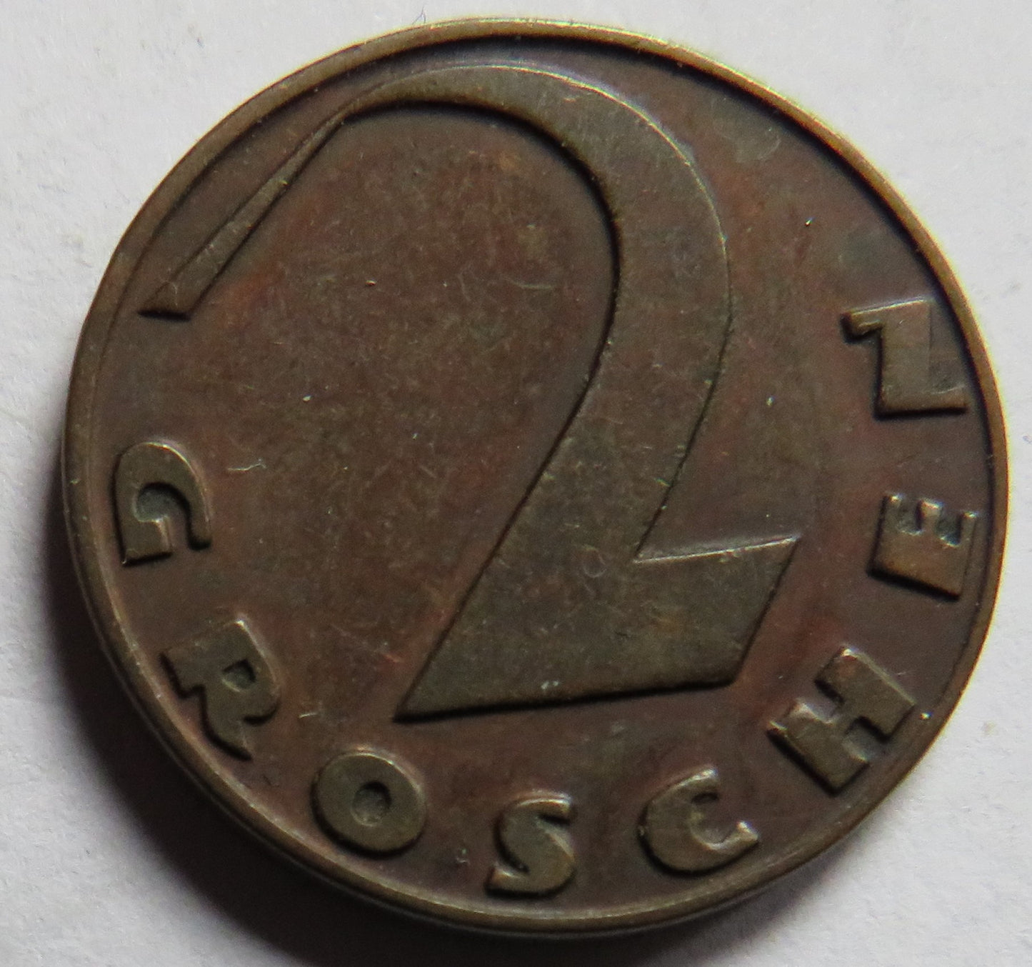 1927 Austria 2 Groschen Coin