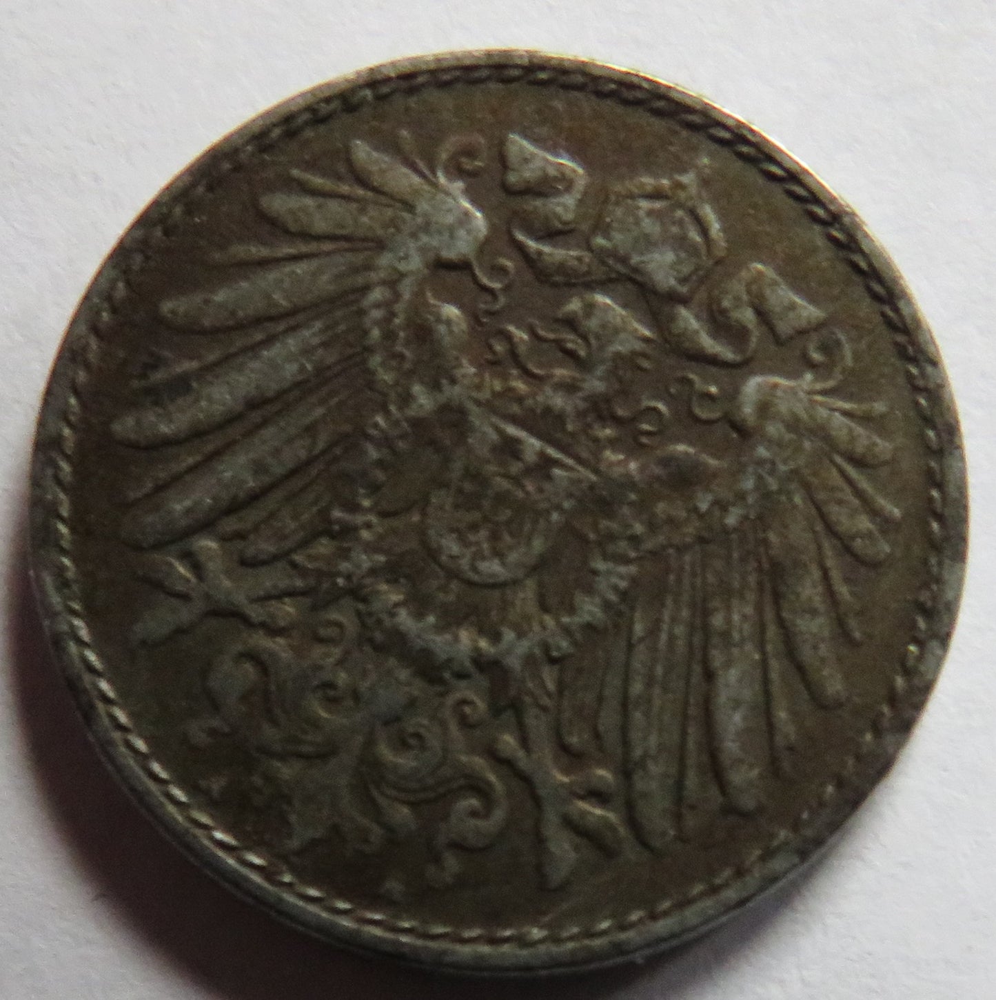 1918 Germany 5 Pfennig Coin