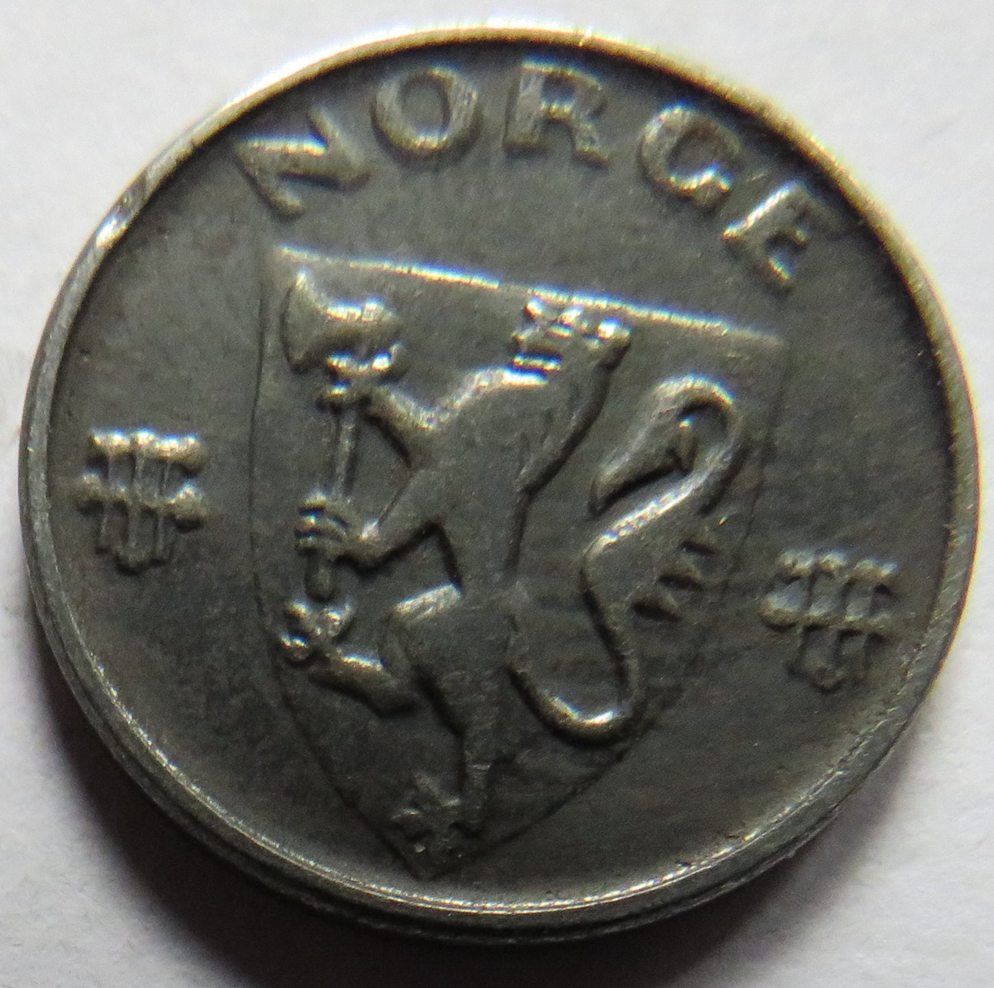 1943 Norway One Ore Coin