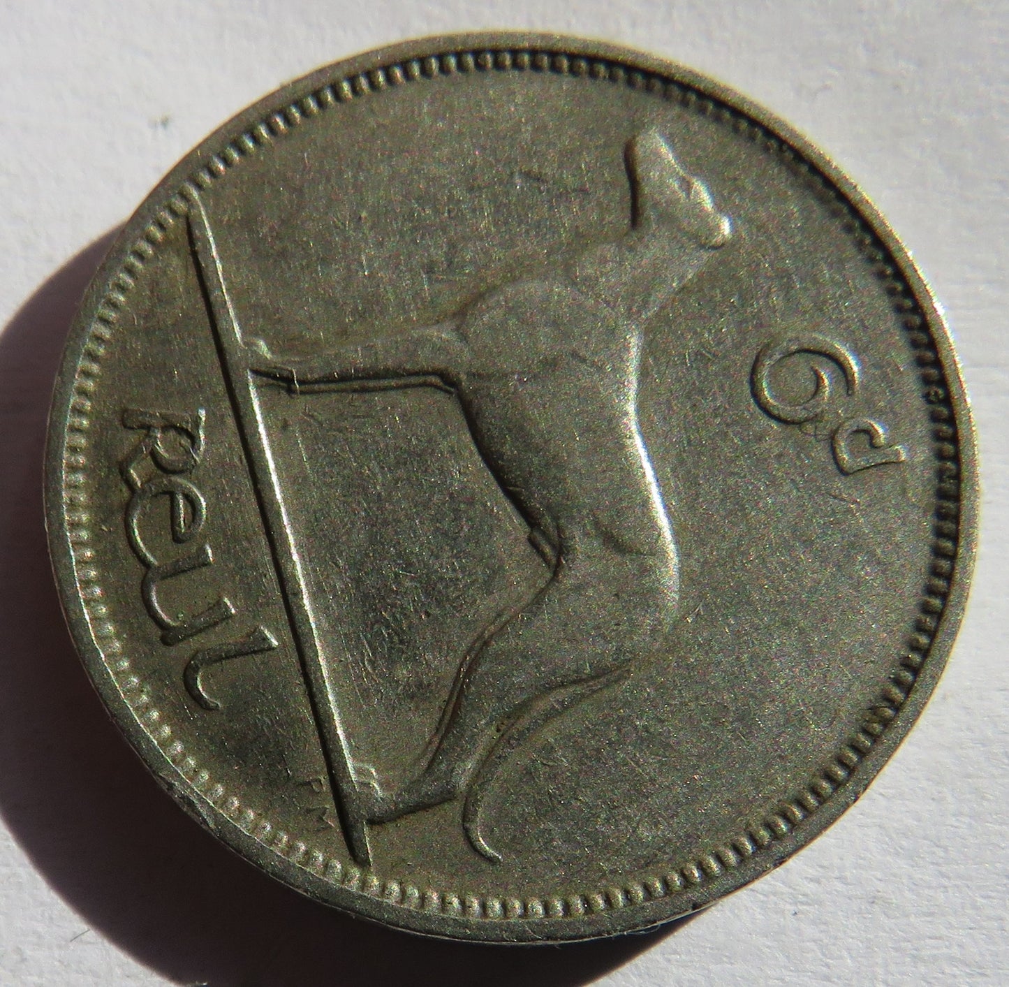 1939 Ireland Sixpence Coin