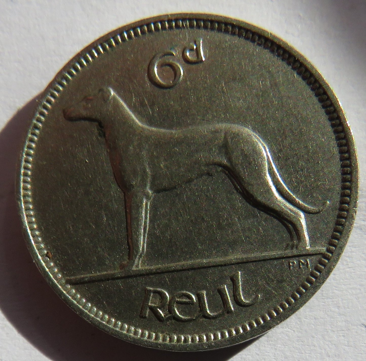 1934 Ireland Sixpence Coin
