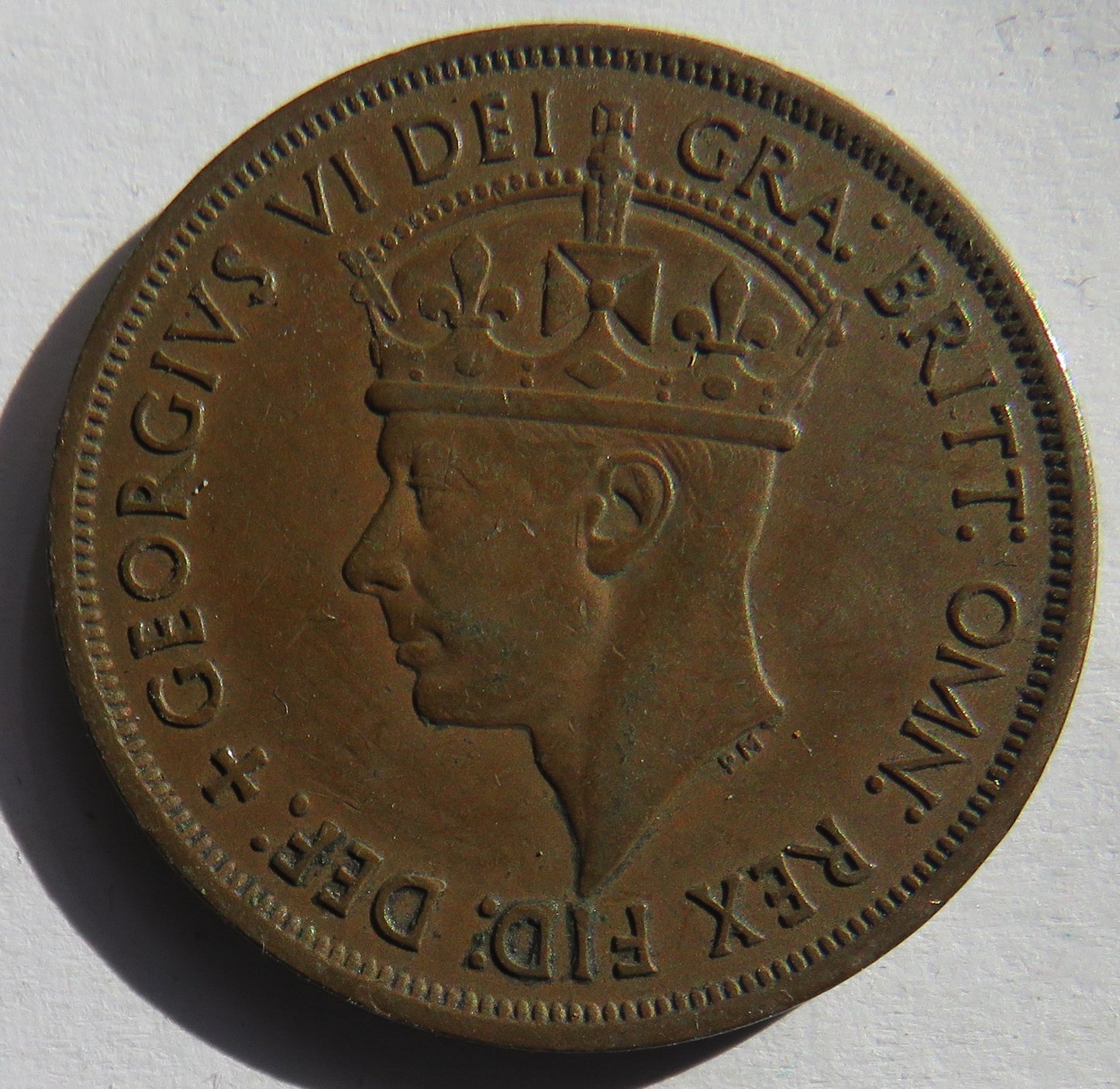 1945 King George VI Island of Jersey Liberated 1945 1/12th Shilling Coin