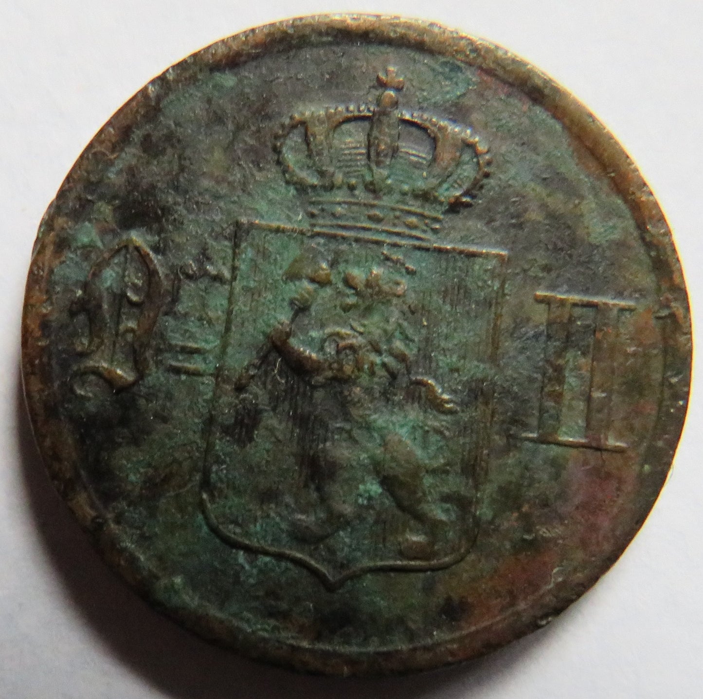 1899 Norway 2 Ore Coin