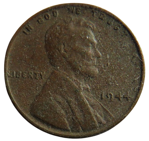 1944 USA Lincoln One Cent Coin