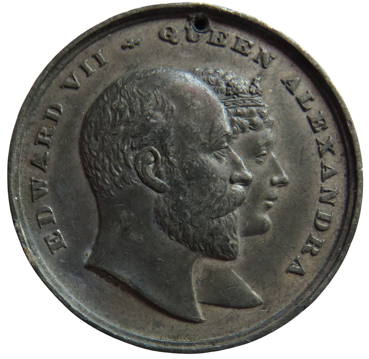 1902 King Edward VII & Queen Alexandra Coronation Medal