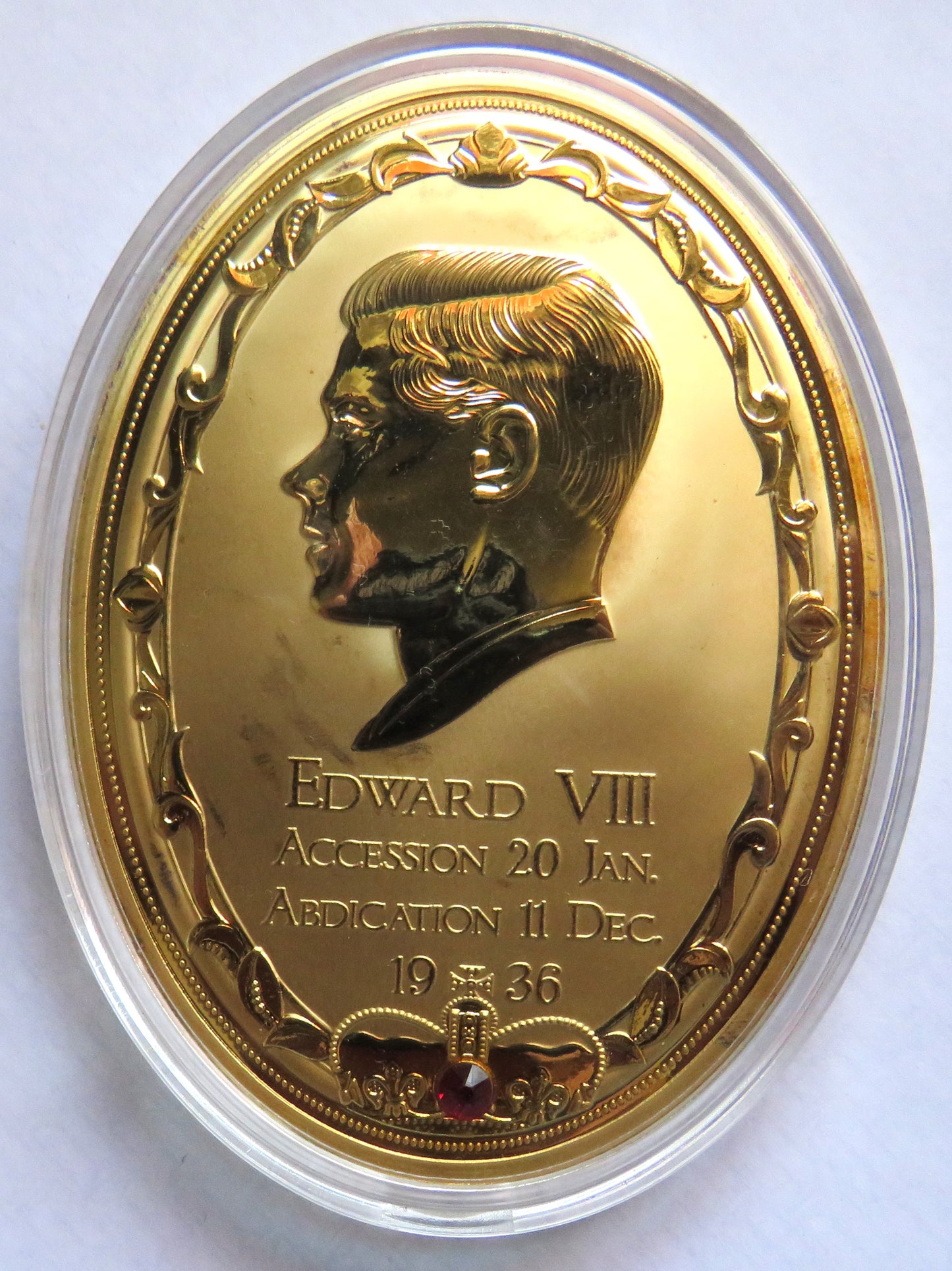1936 The Year of The Three Kings Edward VIII Large Commemorative Coin / Medal