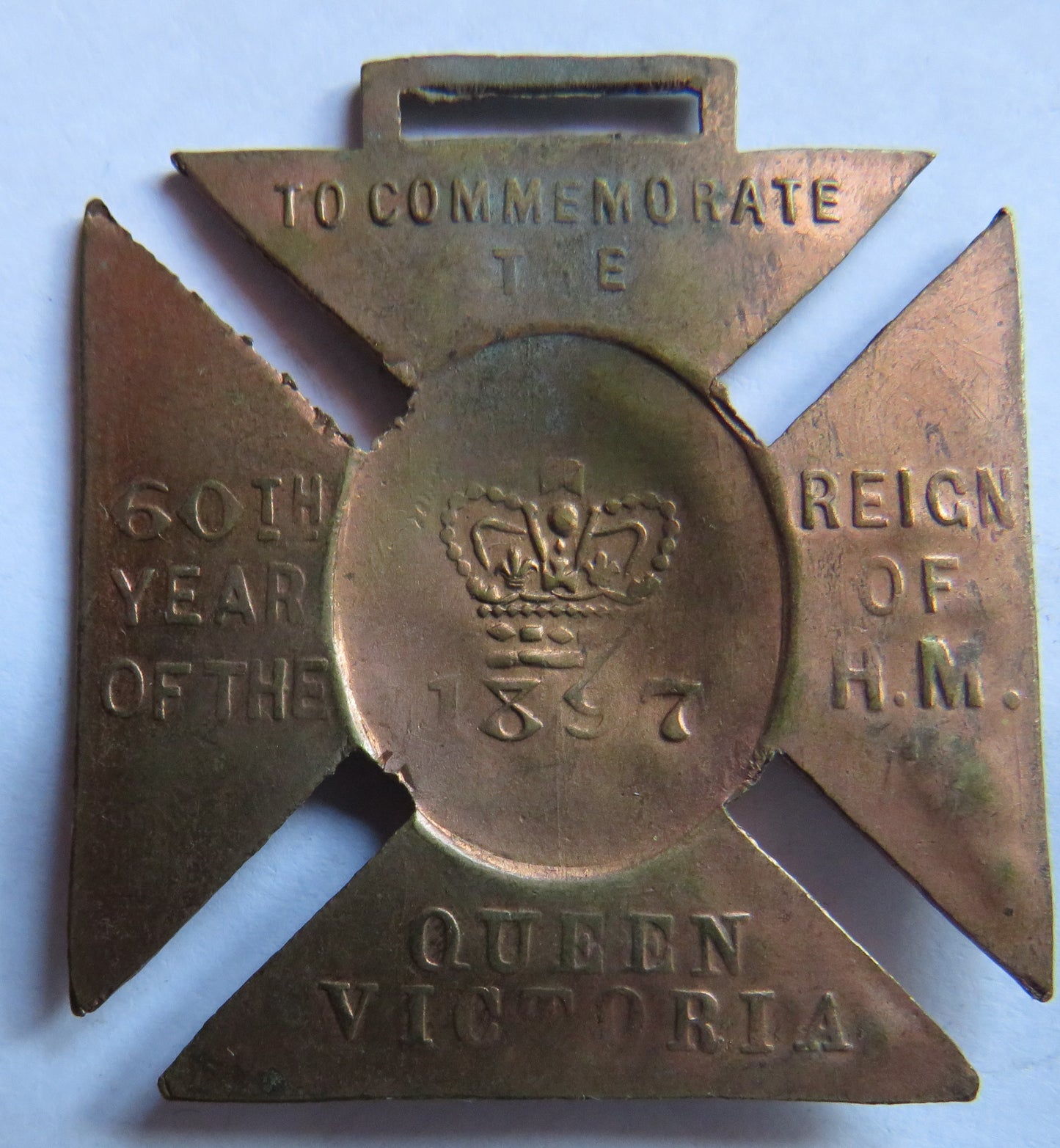 1837-1897 Queen Victoria Diamond Jubilee Medal
